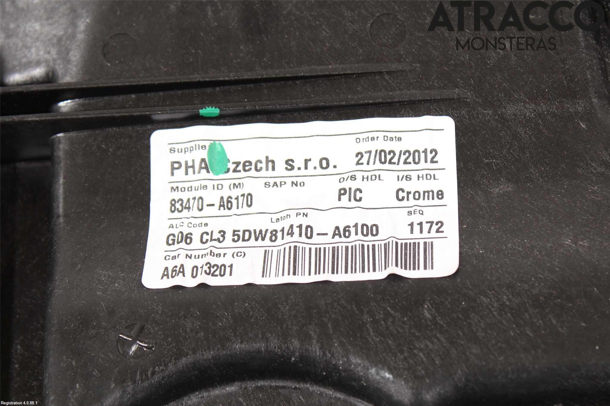 Hyundai i30 GD 13-17 Fönsterhiss El Kompl