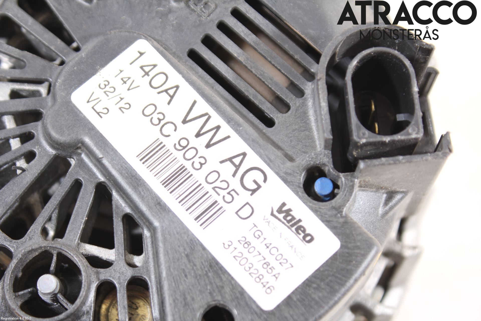 Volkswagen VW GOLF PLUS/CROSS GOLF 04-14 Generator