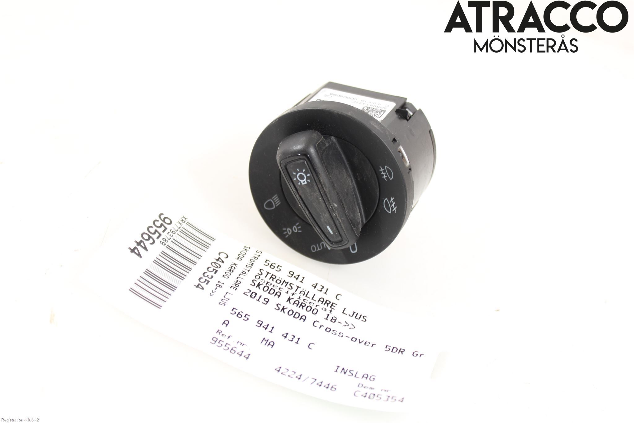 Skoda KAROQ 18- Strömställare Ljus