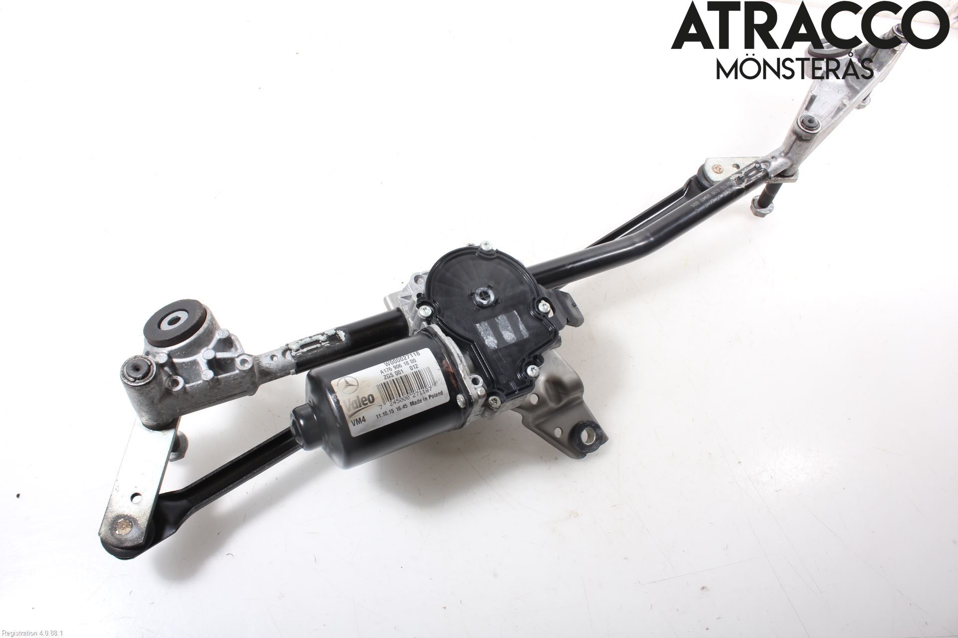 Mercedes-Benz MB CLA-KLASS (C117/X117) 13-19 Torkarmotor Vindruta