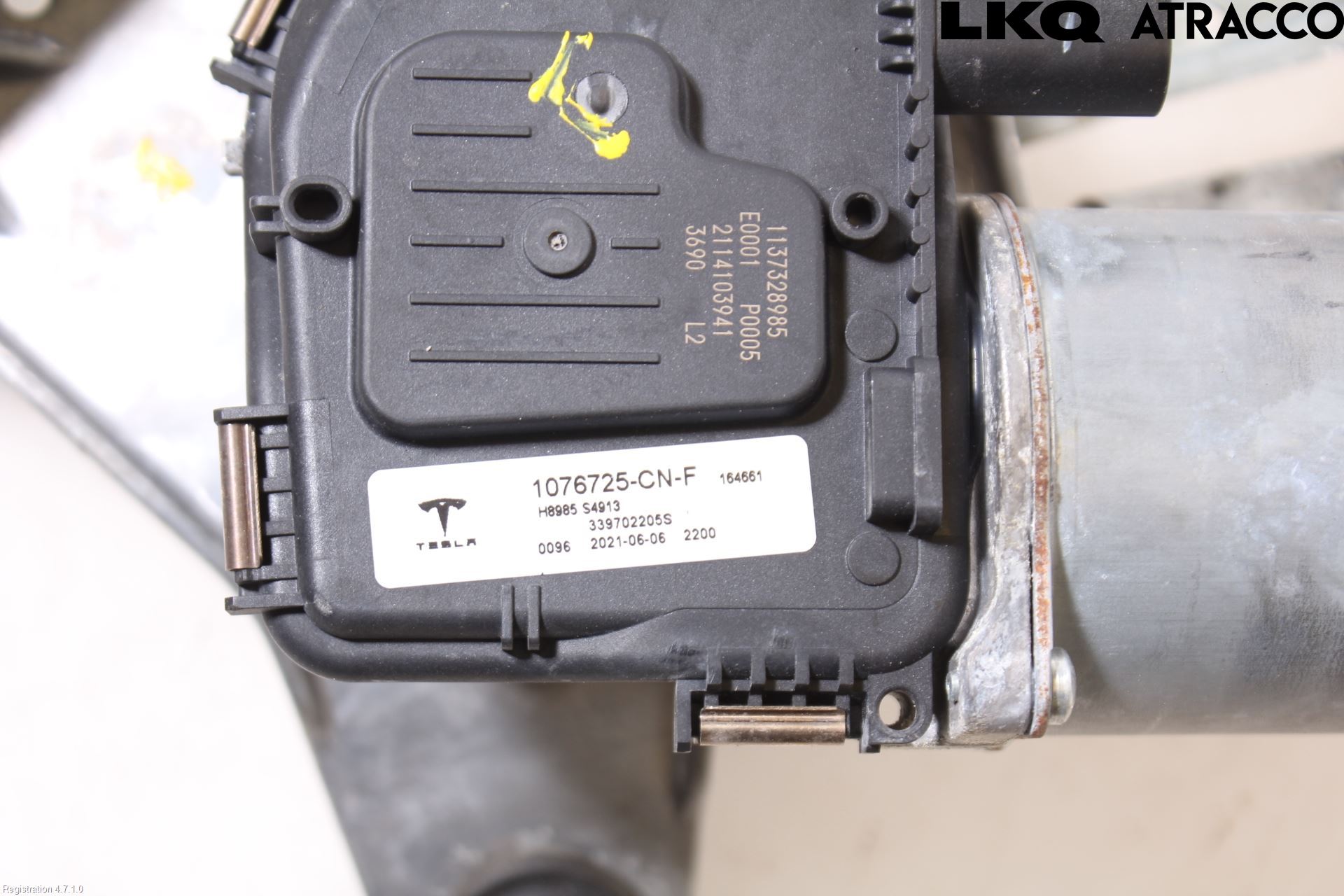 Tesla MODEL 3 17- Torkarmotor Vindruta