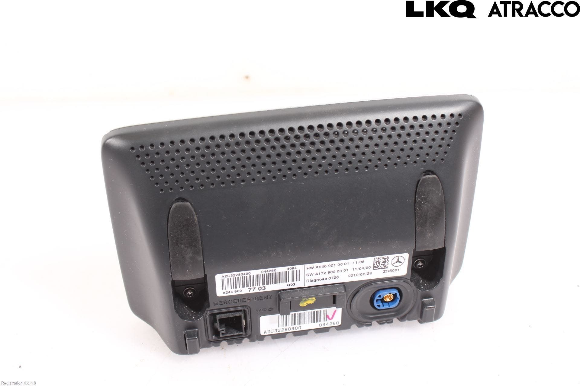 Mercedes-Benz MB B-KLASS (W246/W242) 12-19 Multifunktionsdisplay