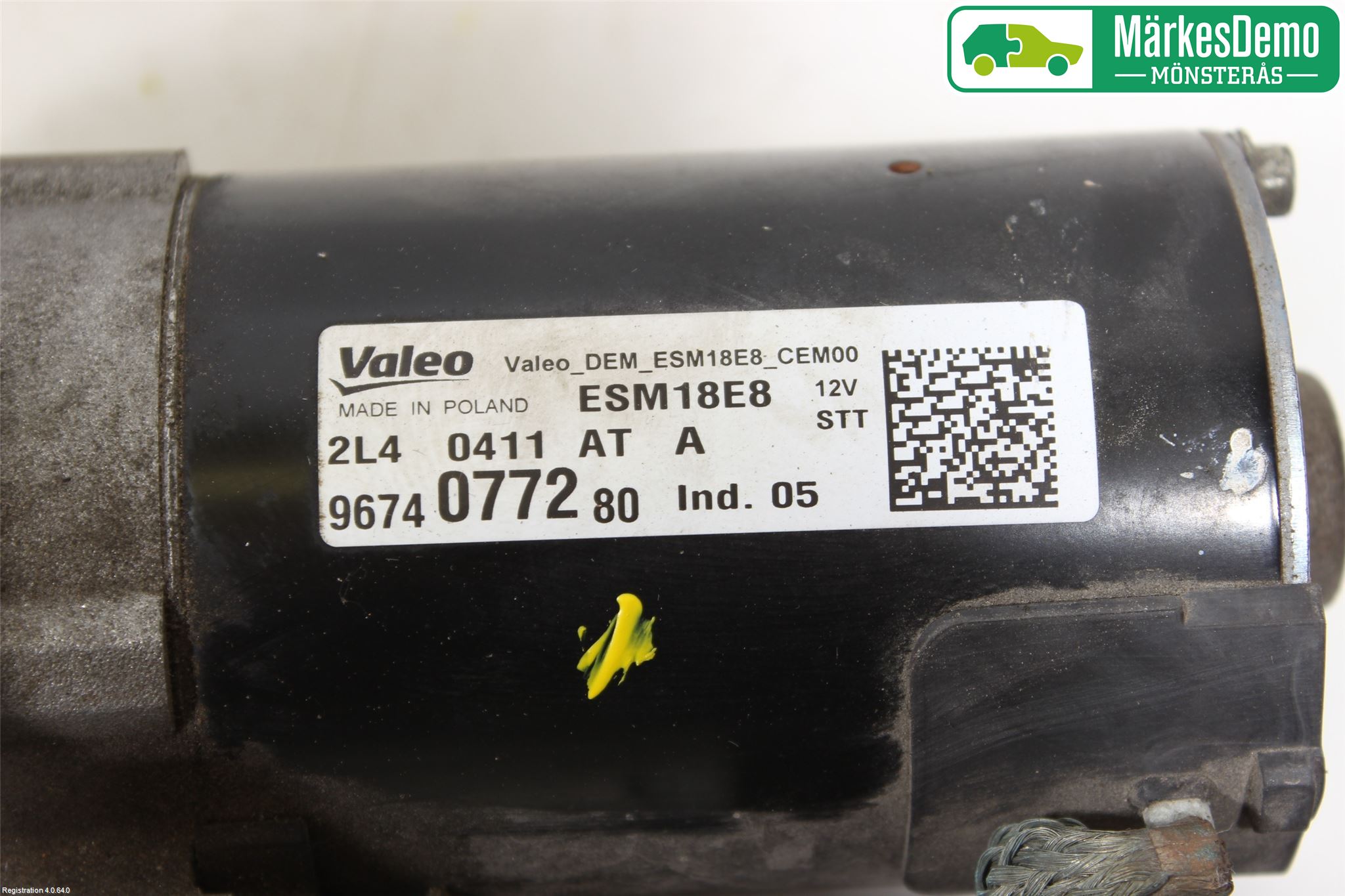 Peugeot 308 14-21 Startmotor