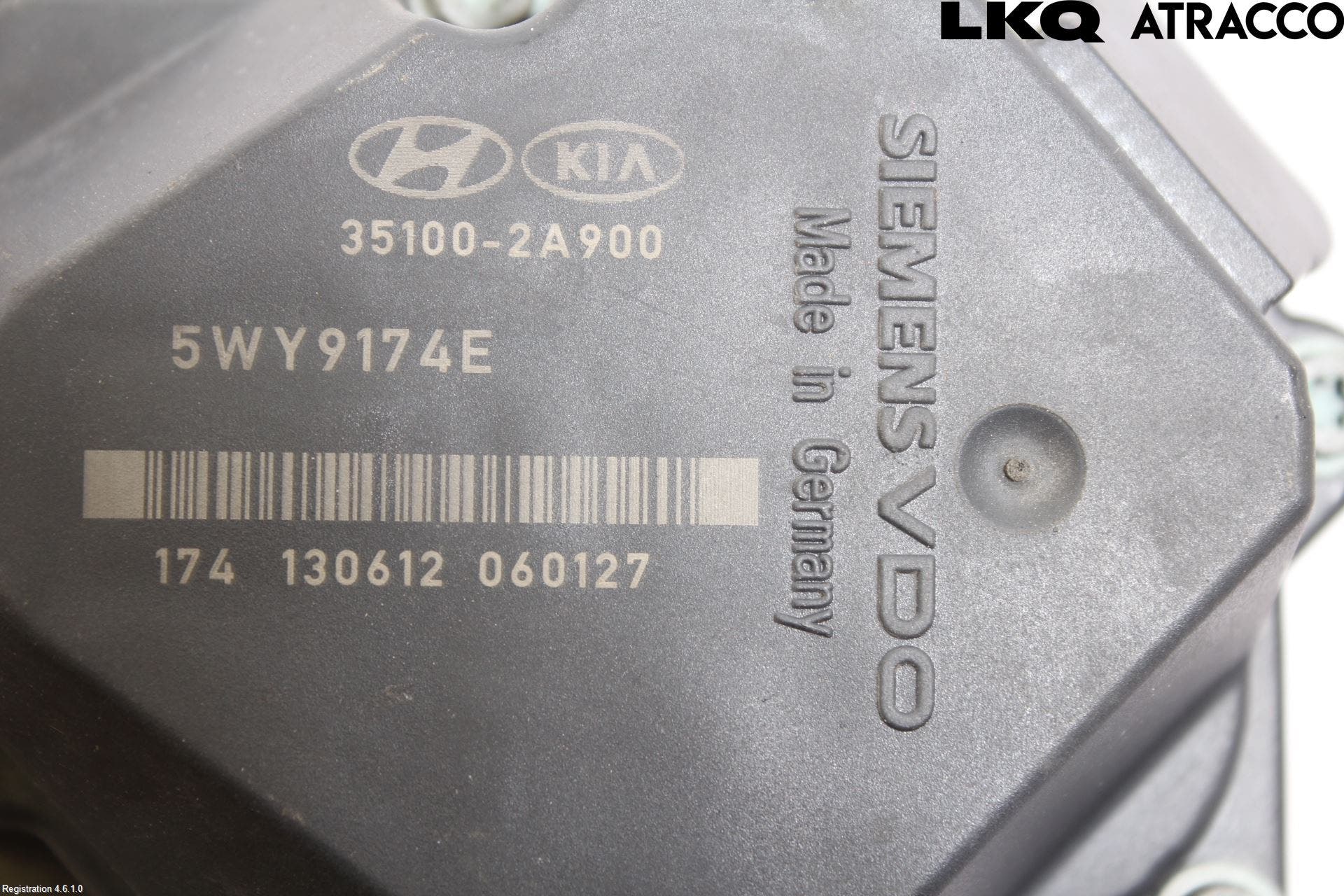 Kia CARENS III 13-19 Injspjällhus