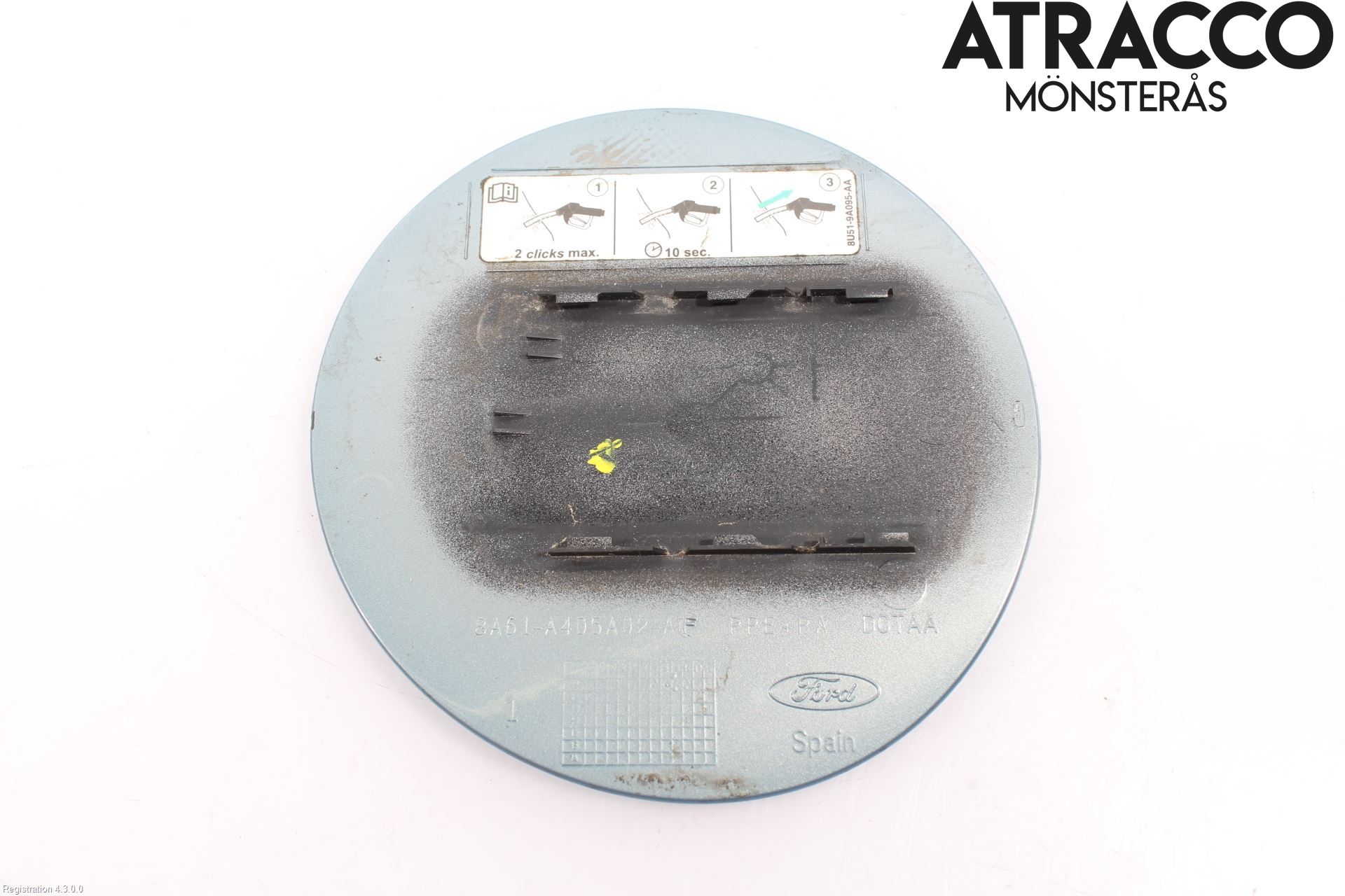 Ford FIESTA 09-12 Tanklucka