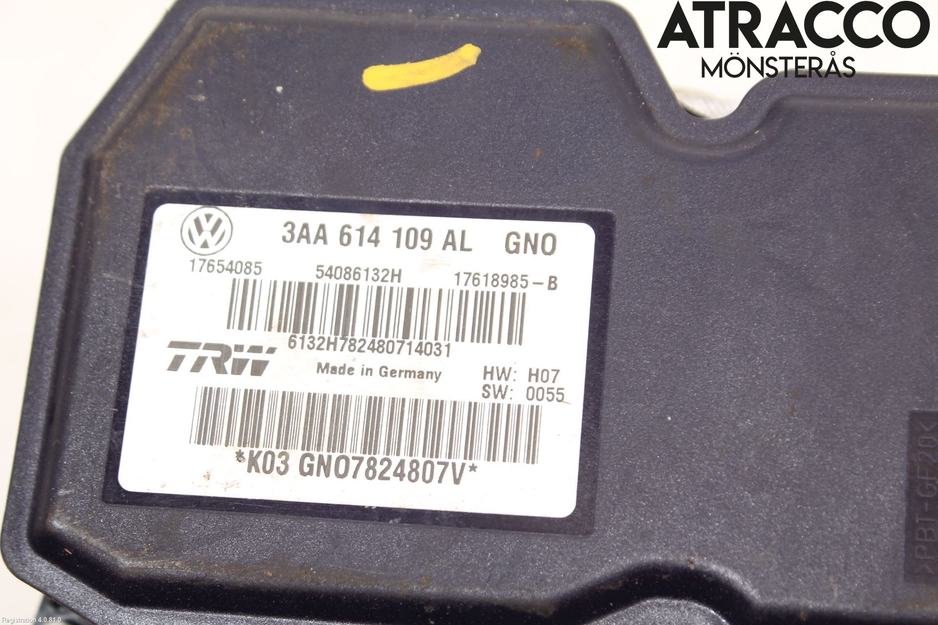 Volkswagen VW PASSAT 11-14 Abs Hydraulaggregat