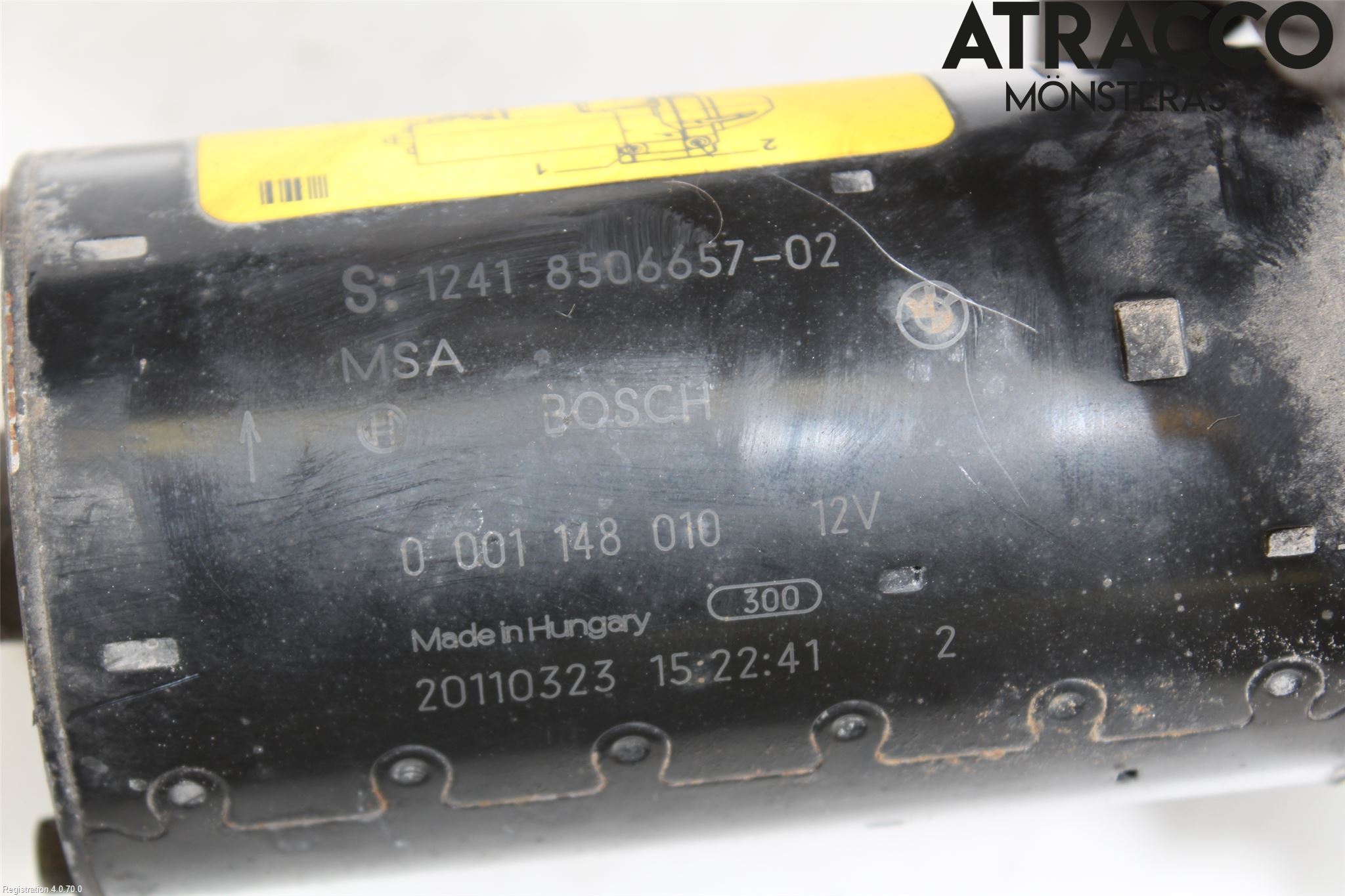 BMW X3 F25 10-17 Startmotor Diesel