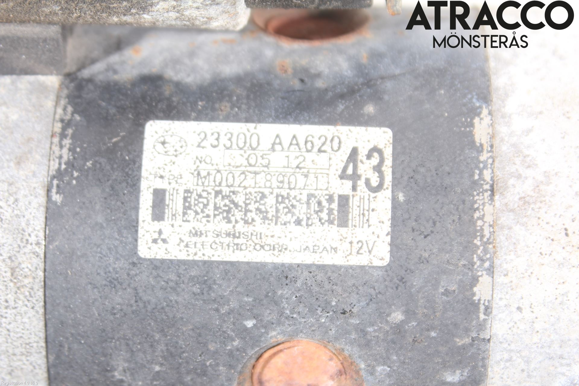 Subaru OUTBACK 10-15 Startmotor