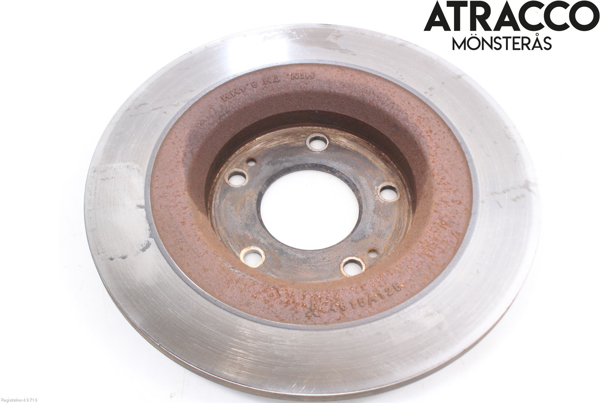 Mitsubishi OUTLANDER 13-21 Bromsskiva Bak