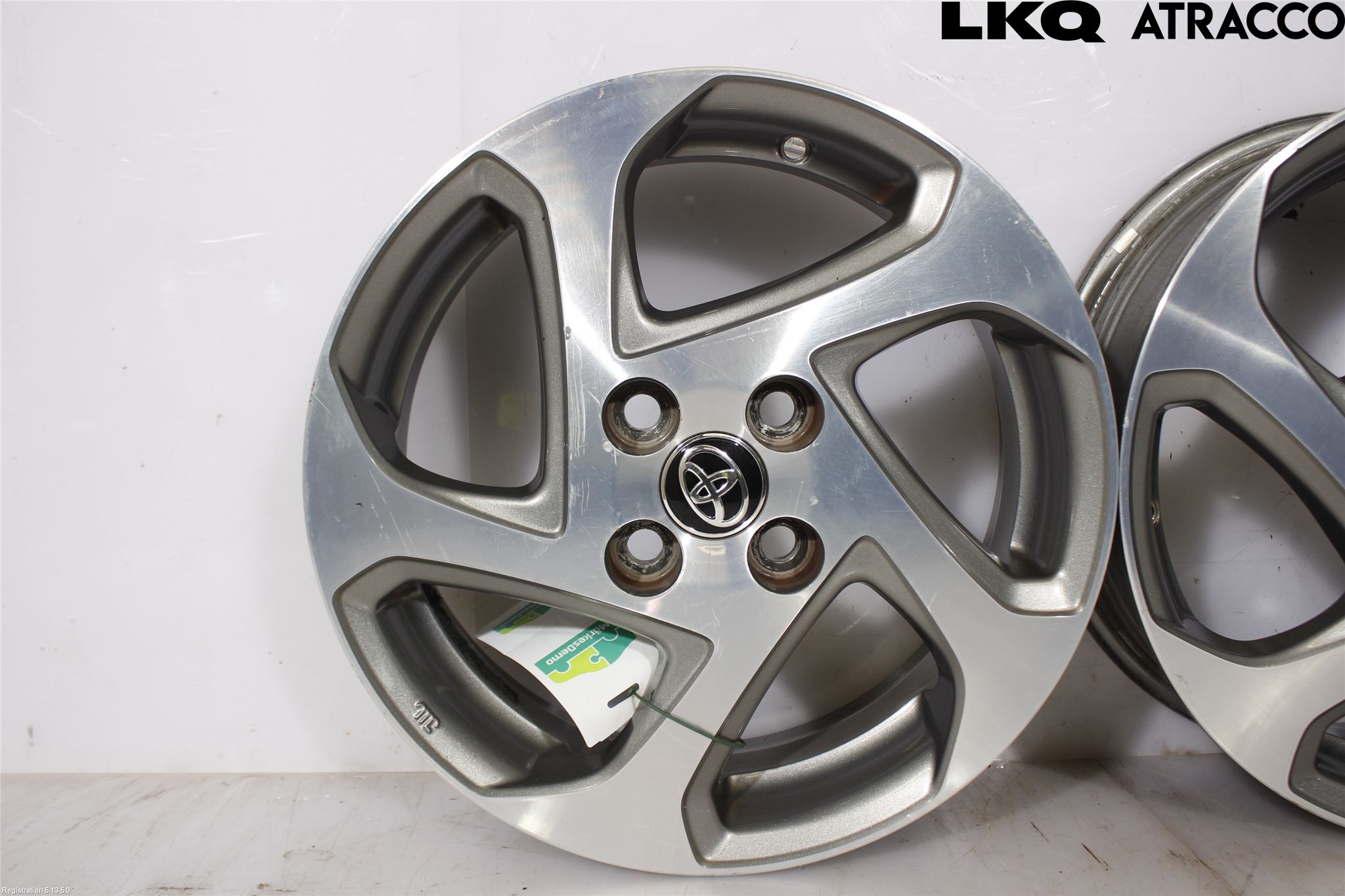 Toyota YARIS XP130 15-20 Fälgsats Aluminium