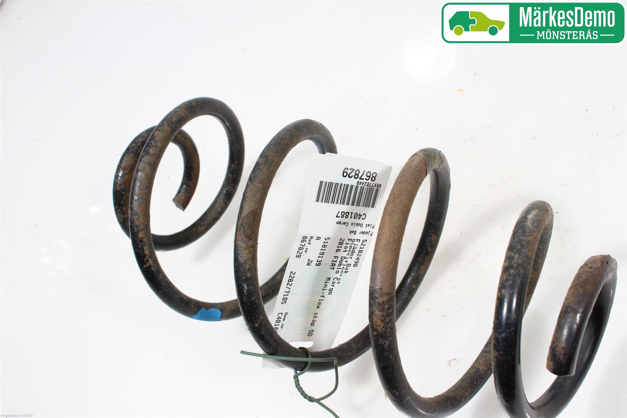 Fiat DOBLO CARGO Fjäder Bak