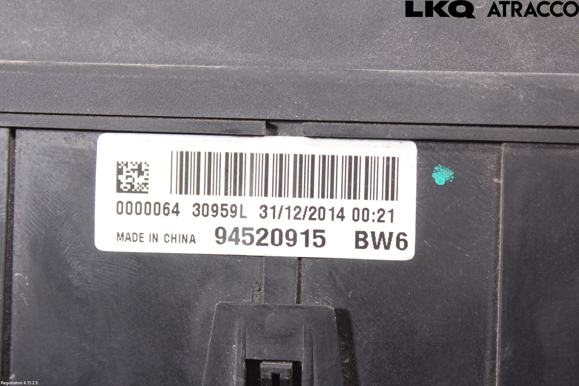 Opel MOKKA 13-20 Säkringsdosa-Elcentral Lock