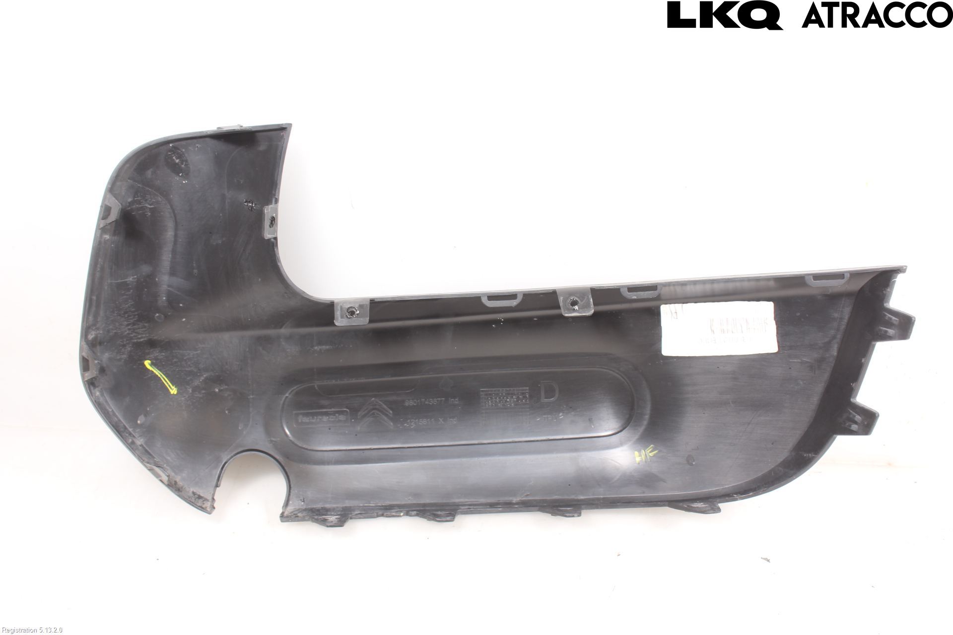Citroen C4 CACTUS 14-20 Stötfångarlist Fram
