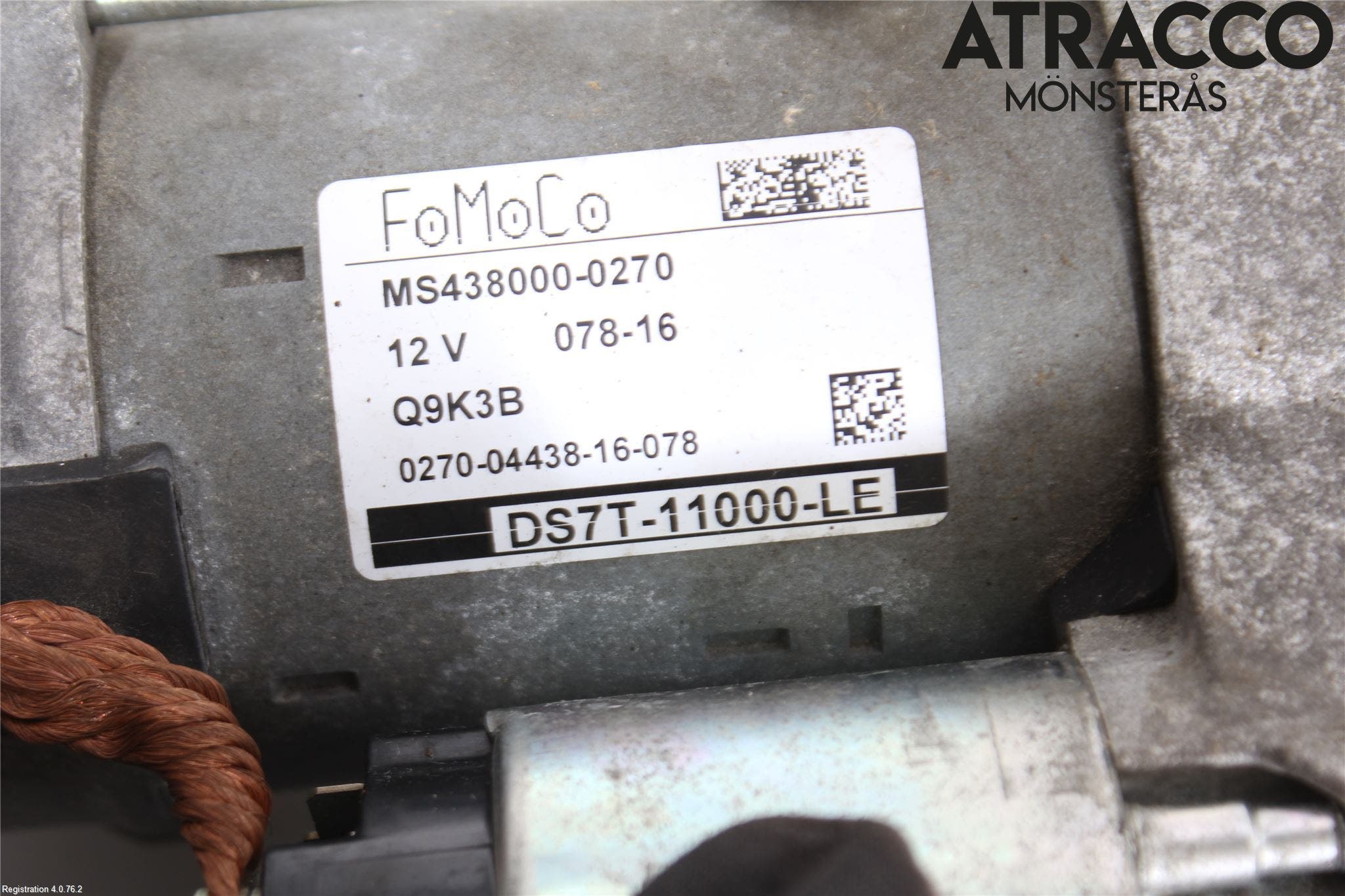 Ford KUGA 13-16 Startmotor Diesel