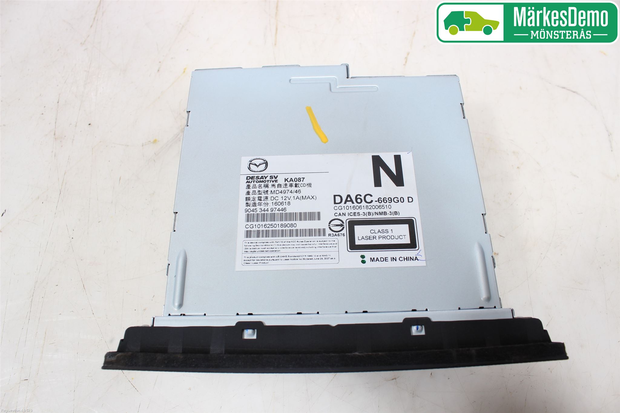 Mazda CX-3 Cd Radio - Multimediapanel