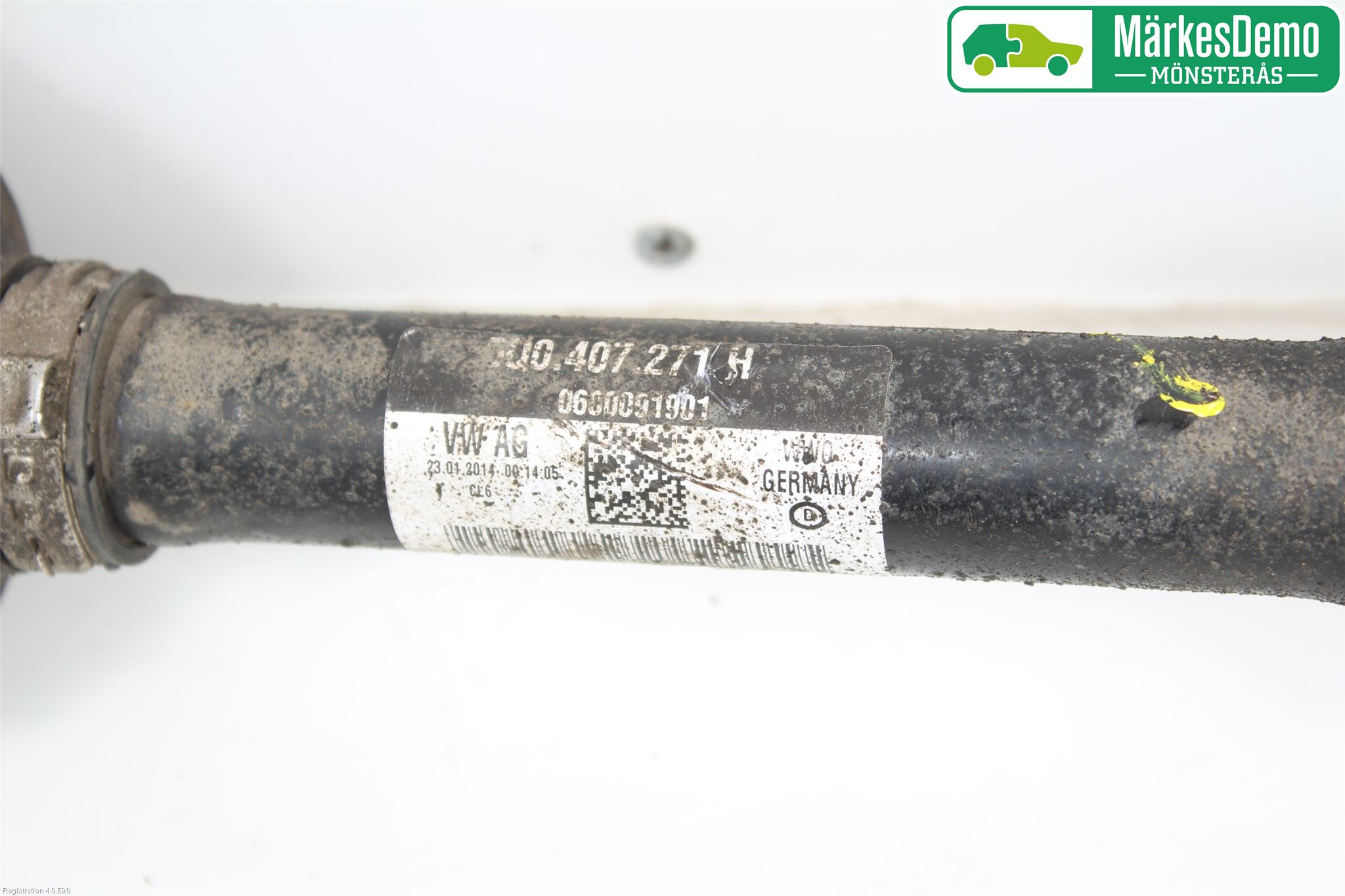 Volkswagen VW GOLF / E-GOLF VII 13-20 Drivaxel Fram Vänster