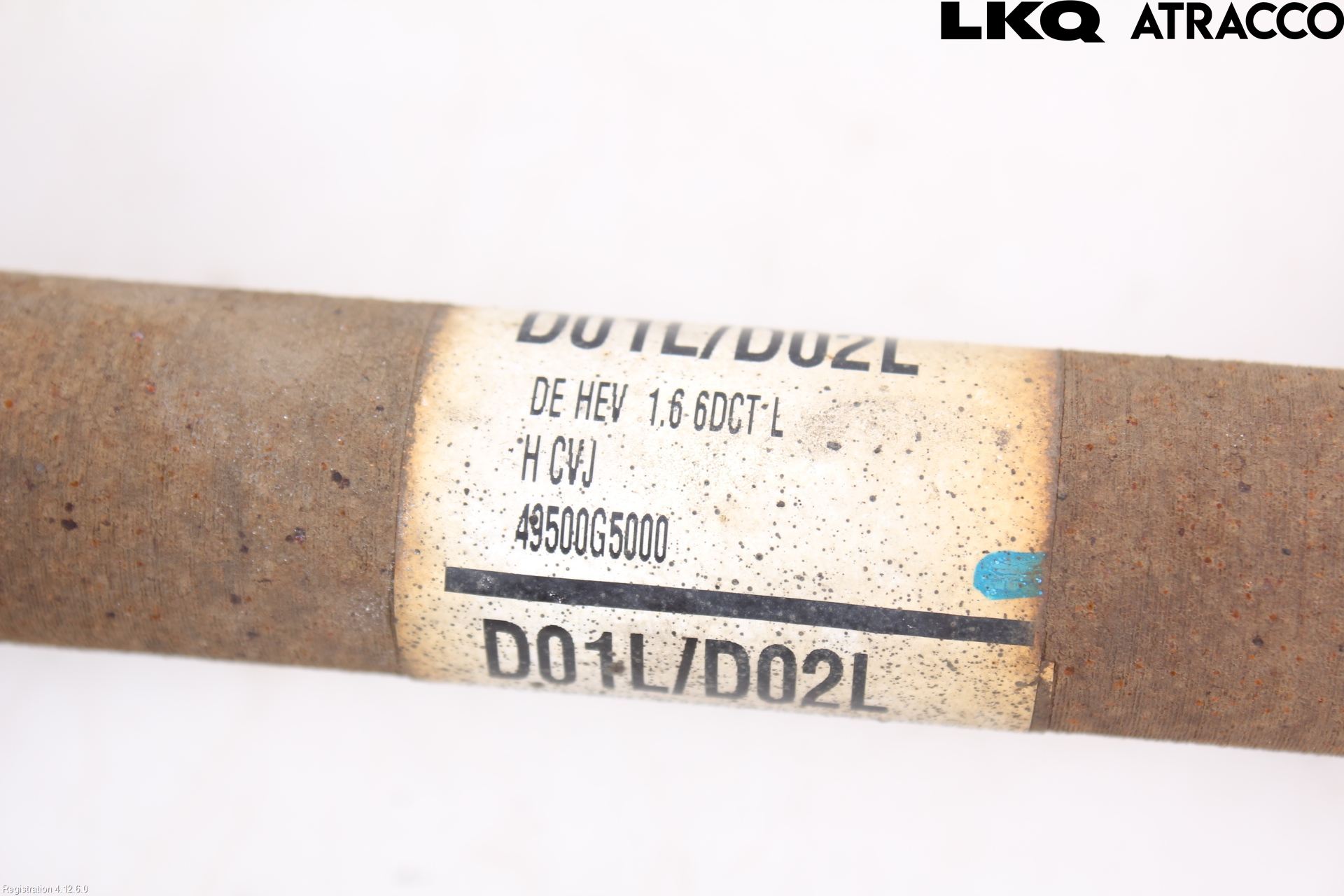 Kia NIRO (DE) 17-22 Drivaxel Fram Vänster