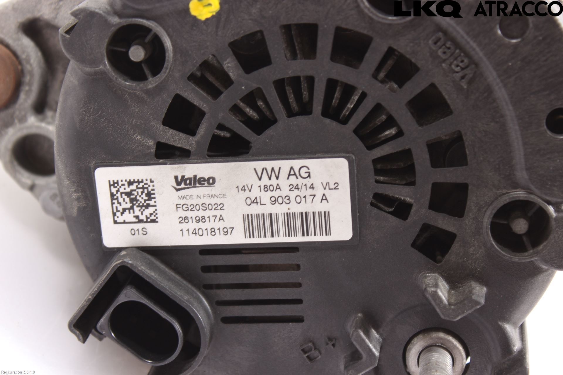 Audi A4 12-15 Generator