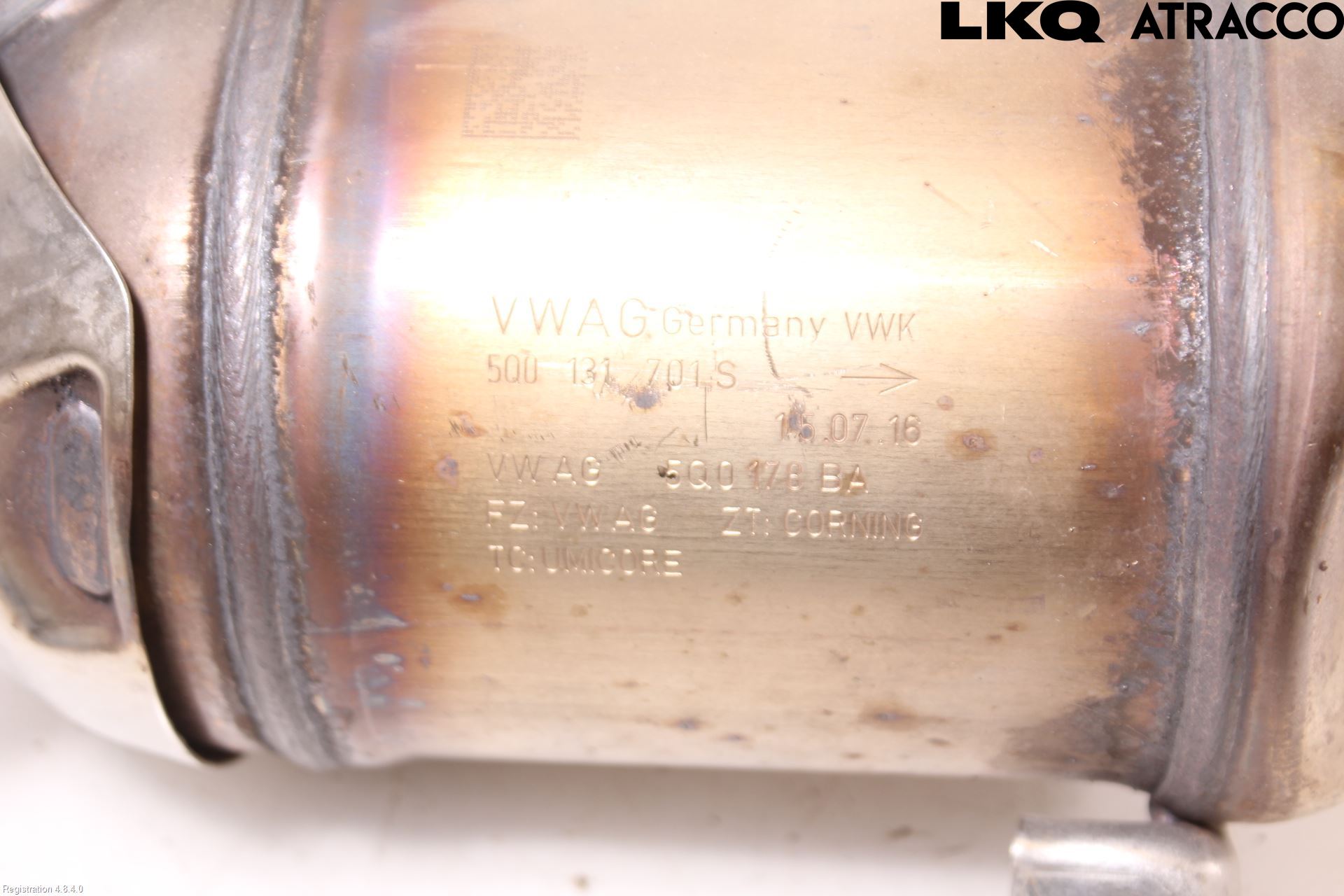 Volkswagen VW GOLF / E-GOLF VII 13-20 Katalysator