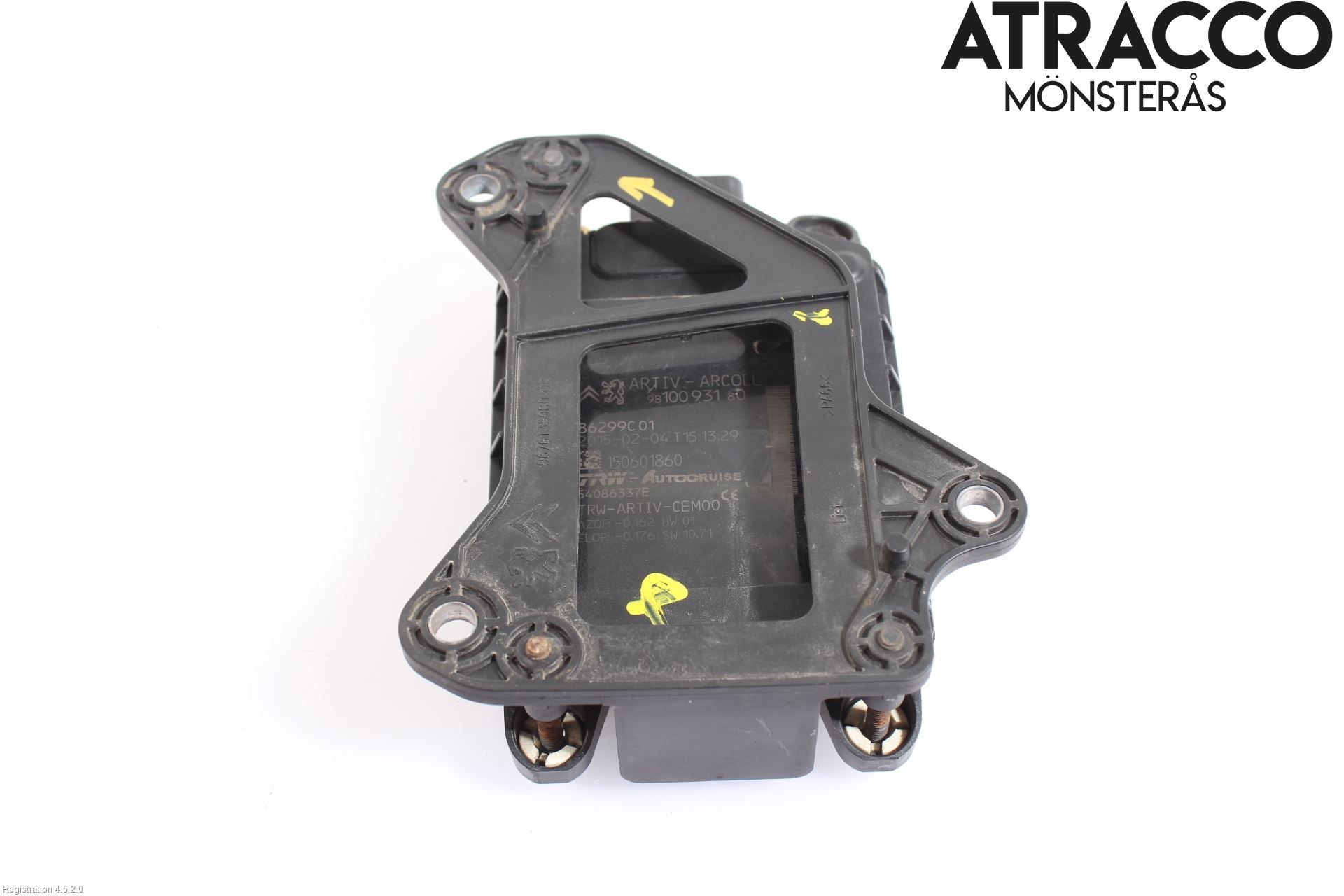 Peugeot 308 14-21 Sensor Aktivt Kollisionsskydd