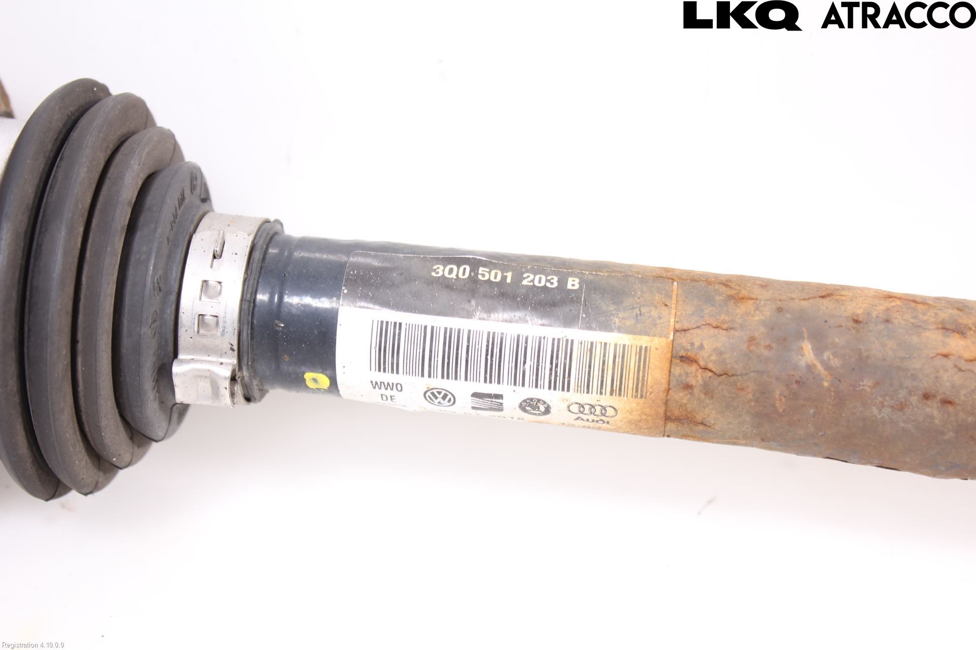 Volkswagen VW TIGUAN 16-24 Drivaxel Bak Vänster