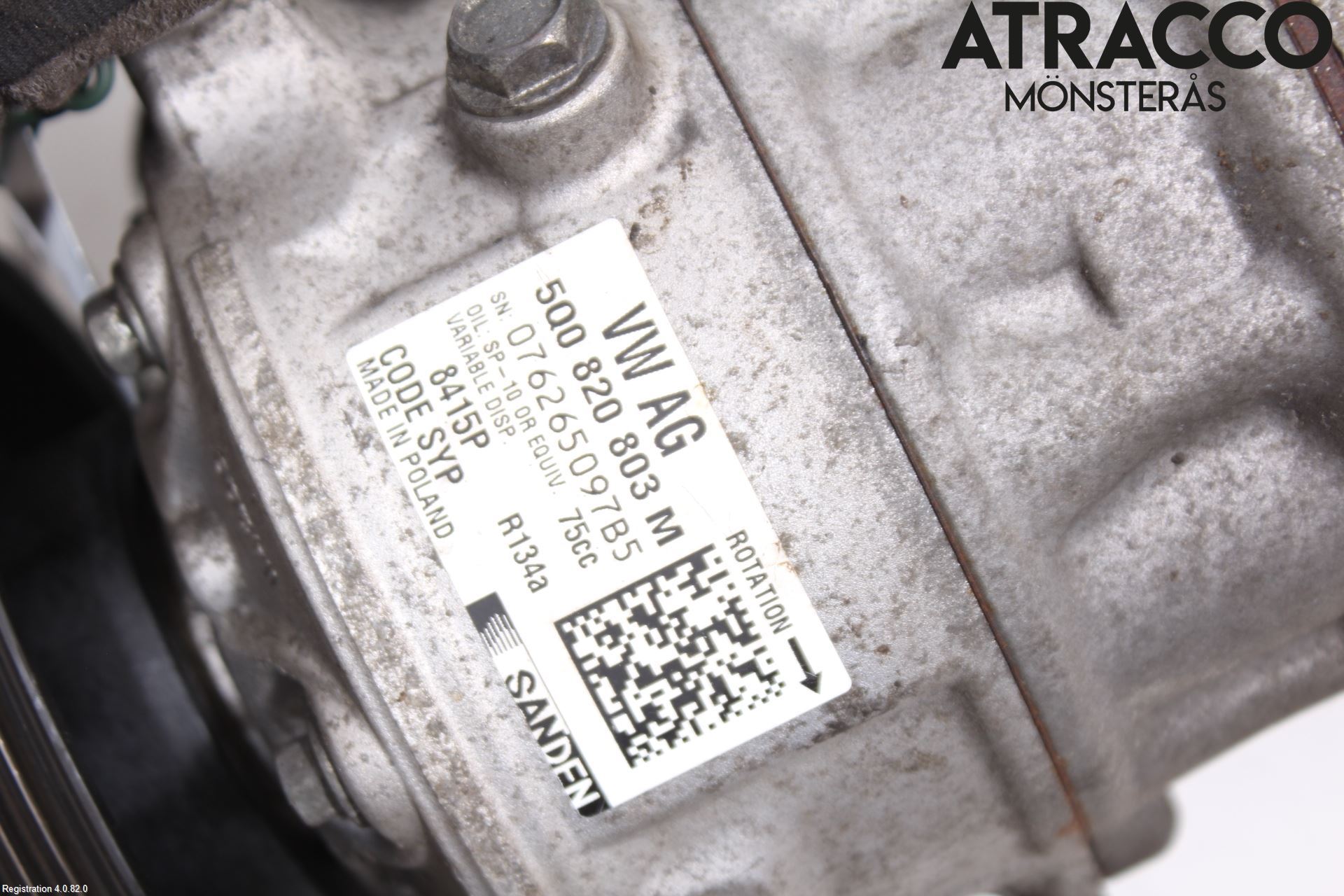 Volkswagen VW CADDY 16-20 Ac Kompressor