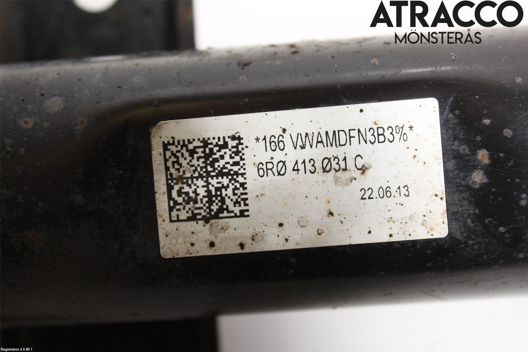 Volkswagen VW POLO 10-17 Fjäderben Fram Vänster