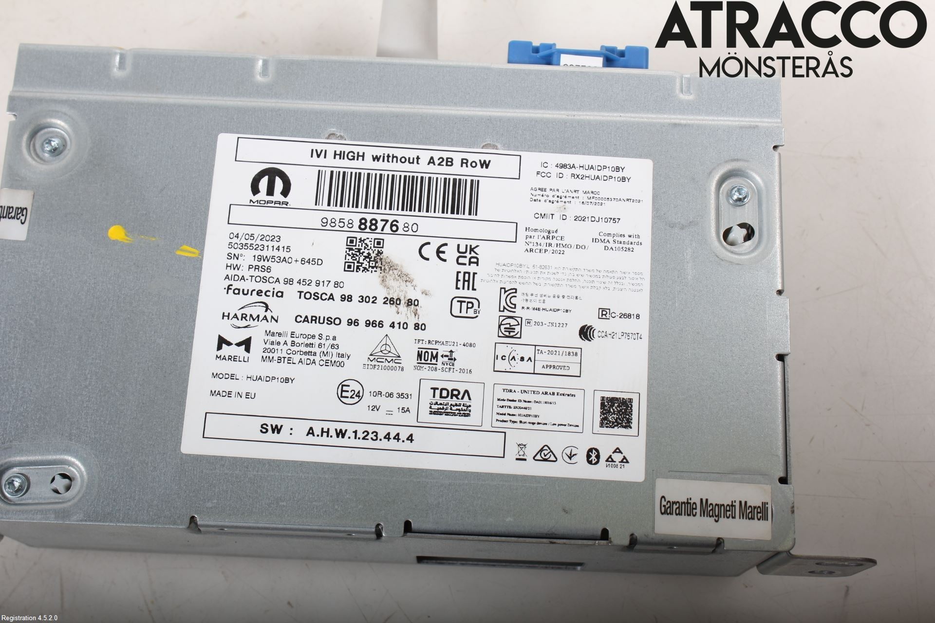 Citroen C4/E-C4 C4X/E-C4X III 21- Radio