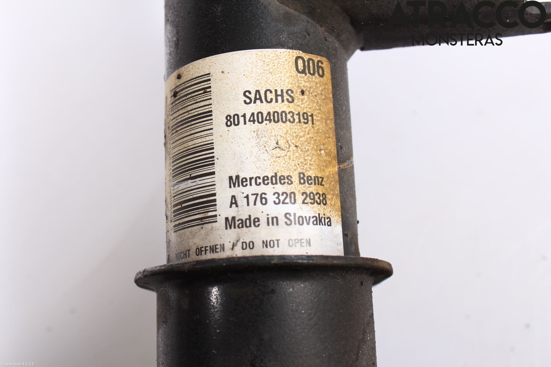 Mercedes-Benz MB CLA-KLASS (C117/X117) 13-19 Fjäderben Fram Vänster