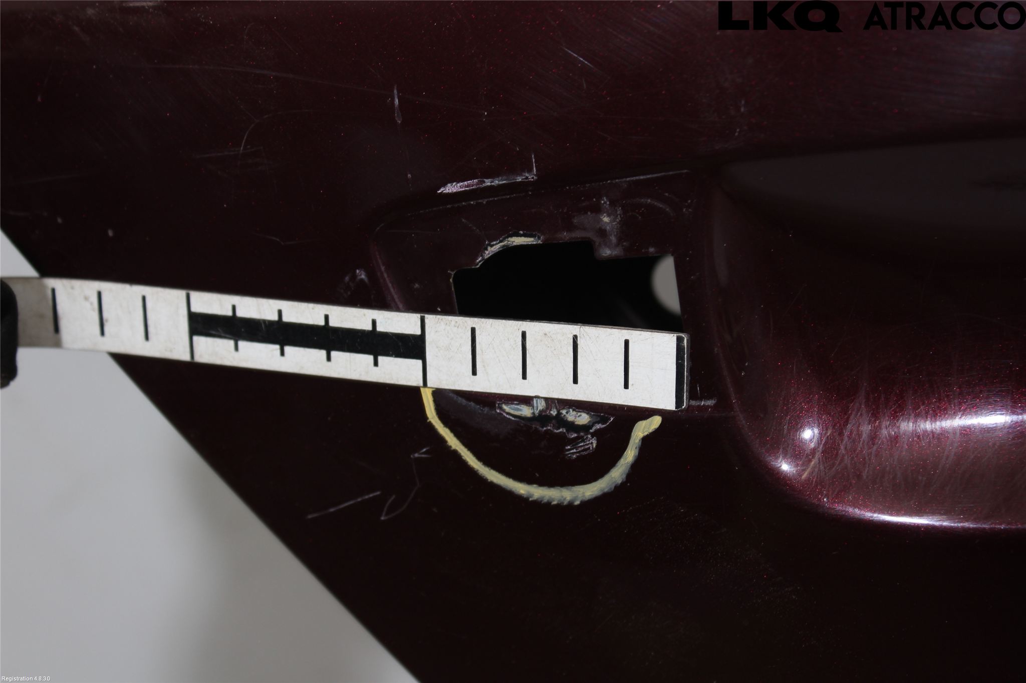 Skoda SUPERB 09-15 Dörr Bak Höger