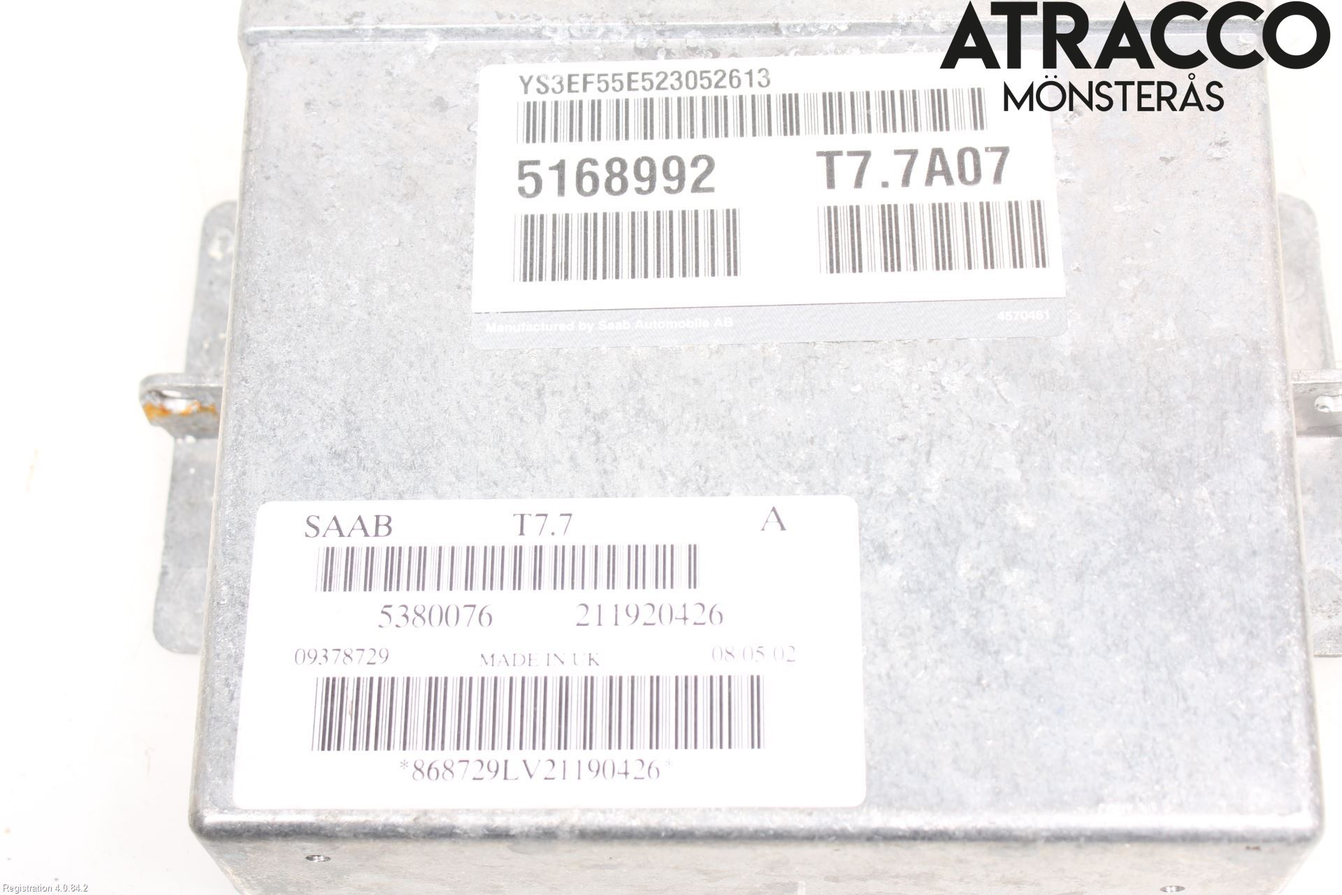 Saab 9-5 -05 Styrenhet Insprut Bensin