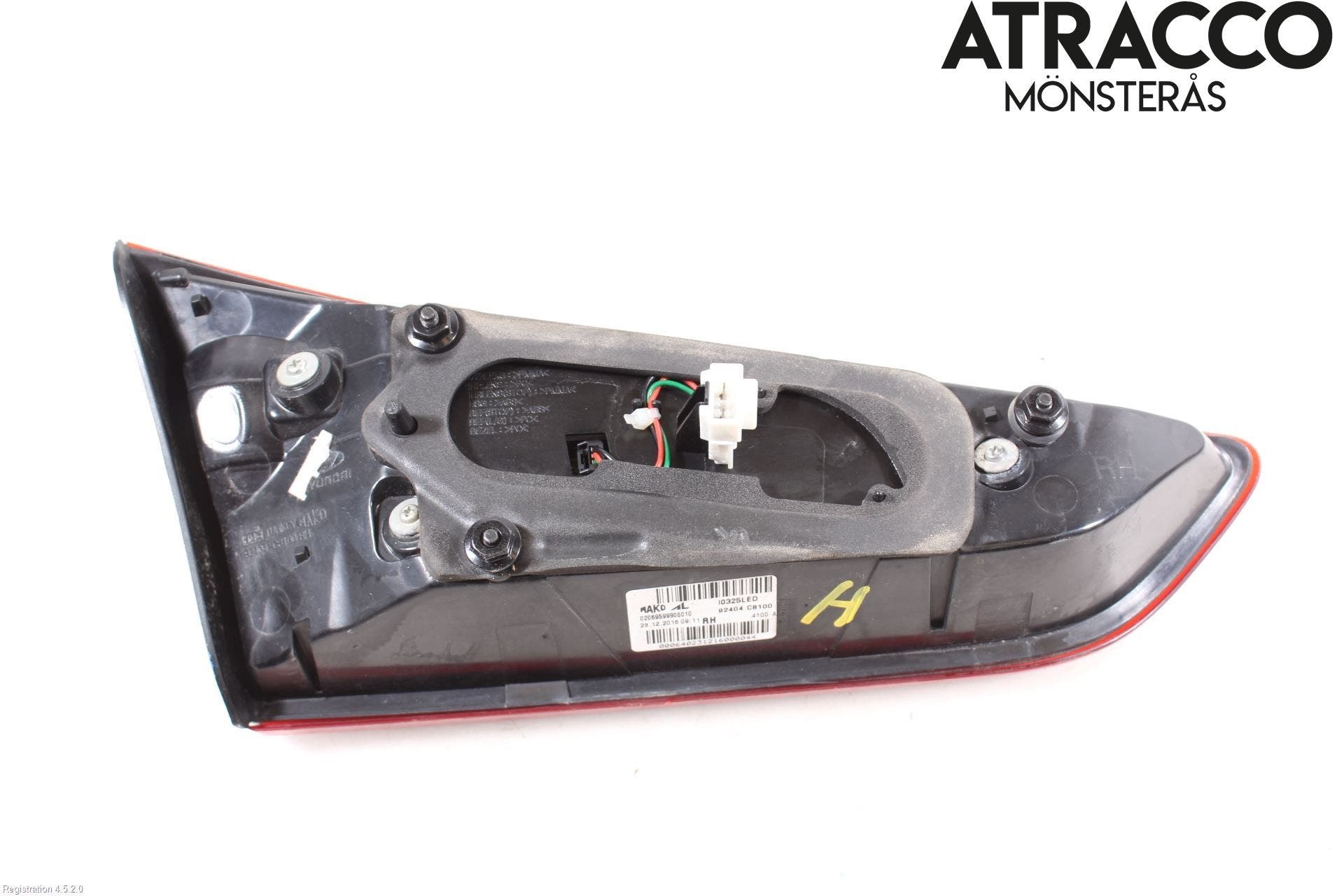 Hyundai i20 GB 15-20 Bakljus Lucka Hö