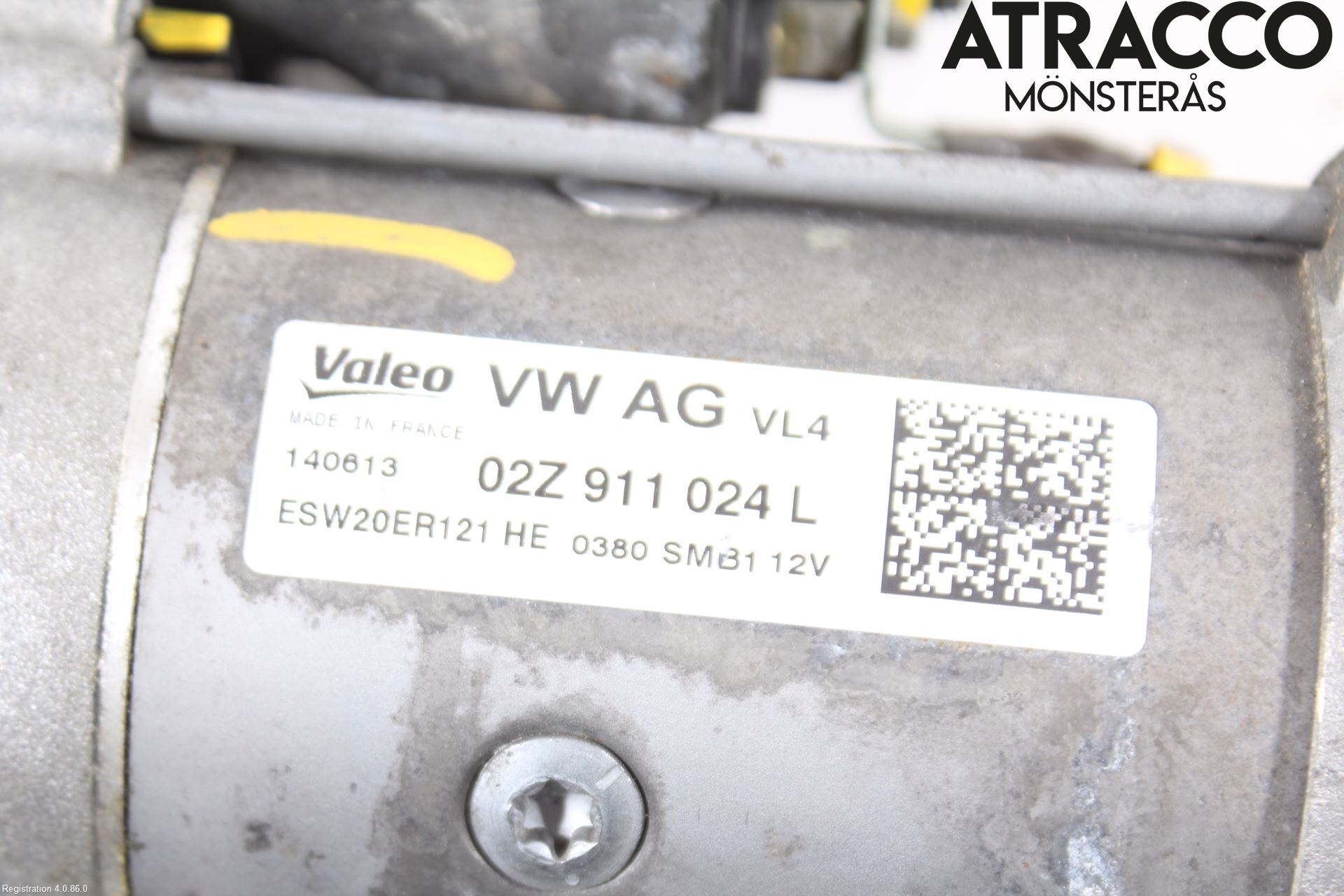 Audi A3/S3 8V 13-20 Startmotor Diesel