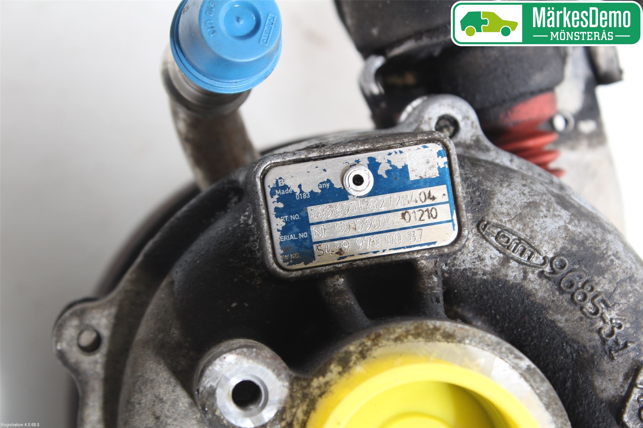 Renault MEGANE III 09-15 Turboaggregat