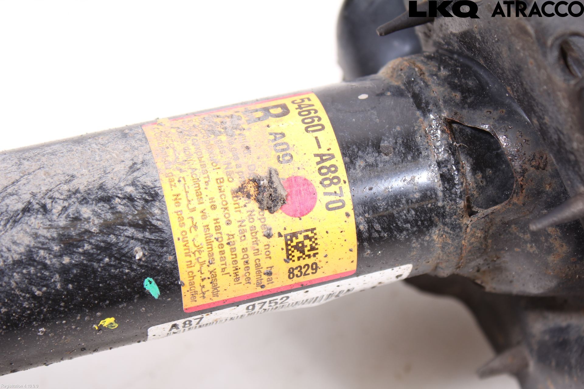 Kia OPTIMA 16-20 Fjäderben Fram Höger