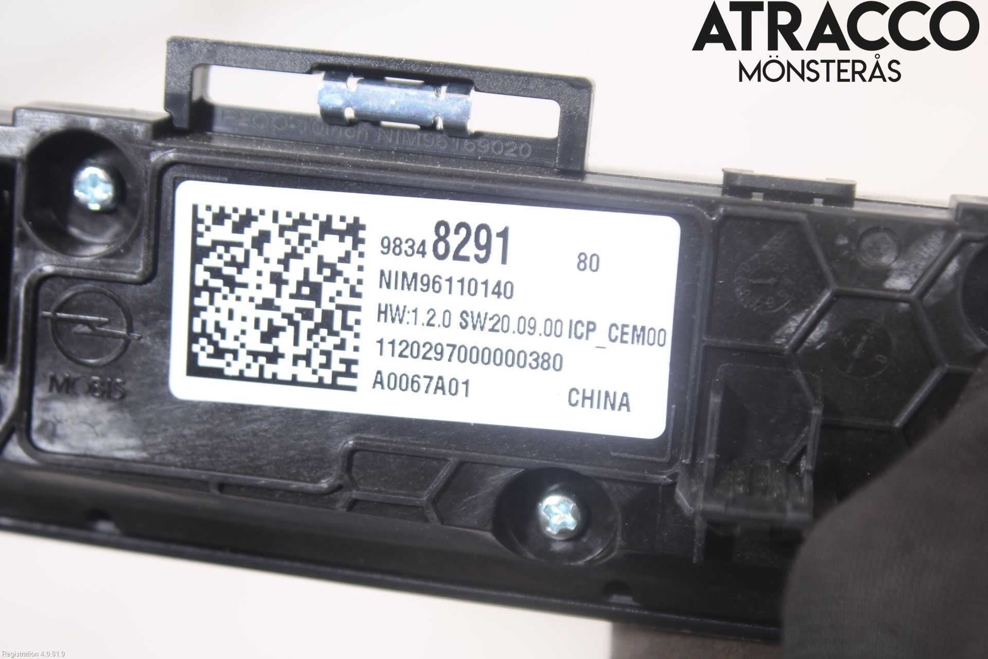 Opel MOKKA 21- Radio Övrigt