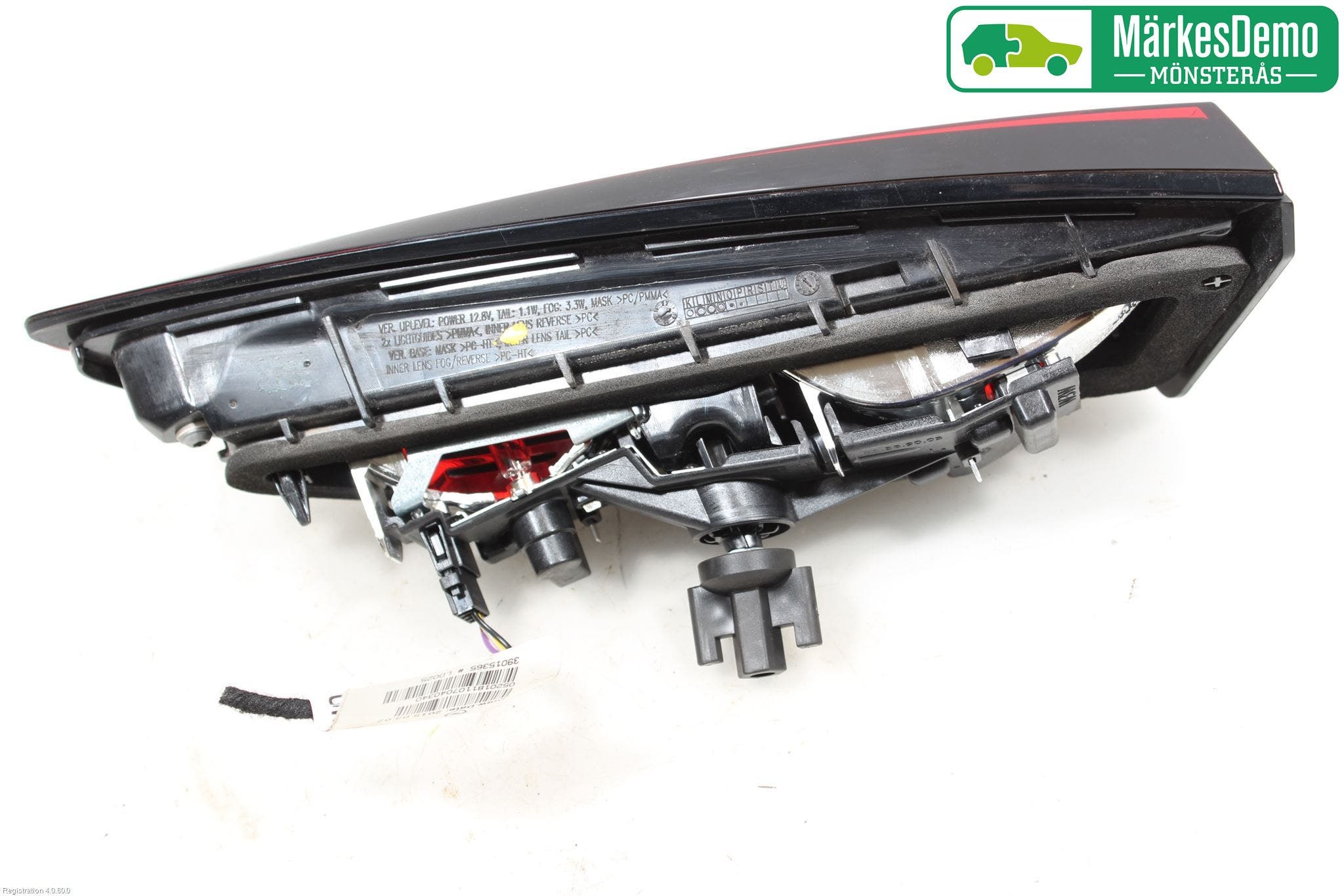 Opel ASTRA K 16-22 Bakljus Lucka Vä