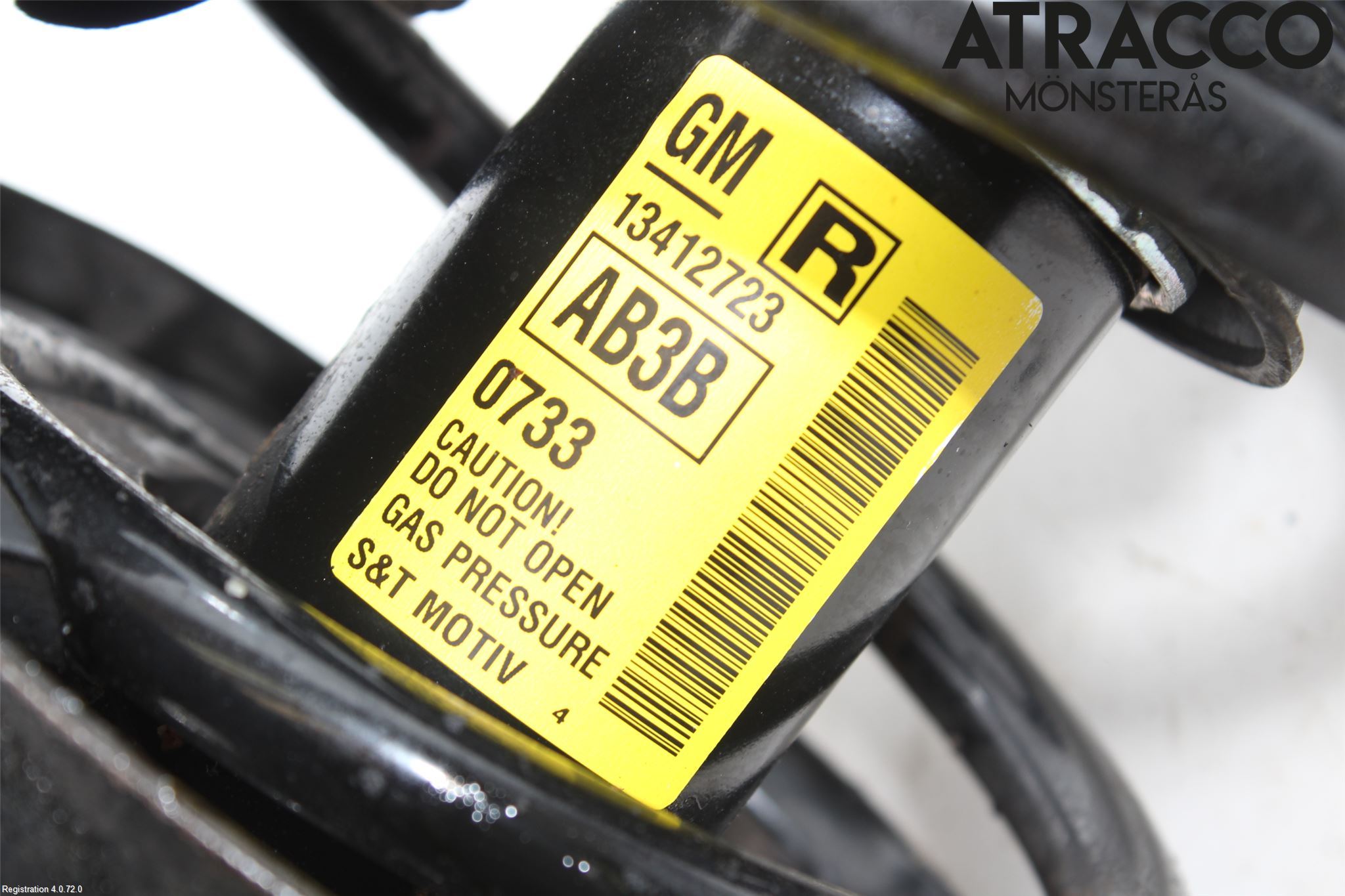 GM CHEVROLET CRUZE Fjäderben Fram Höger