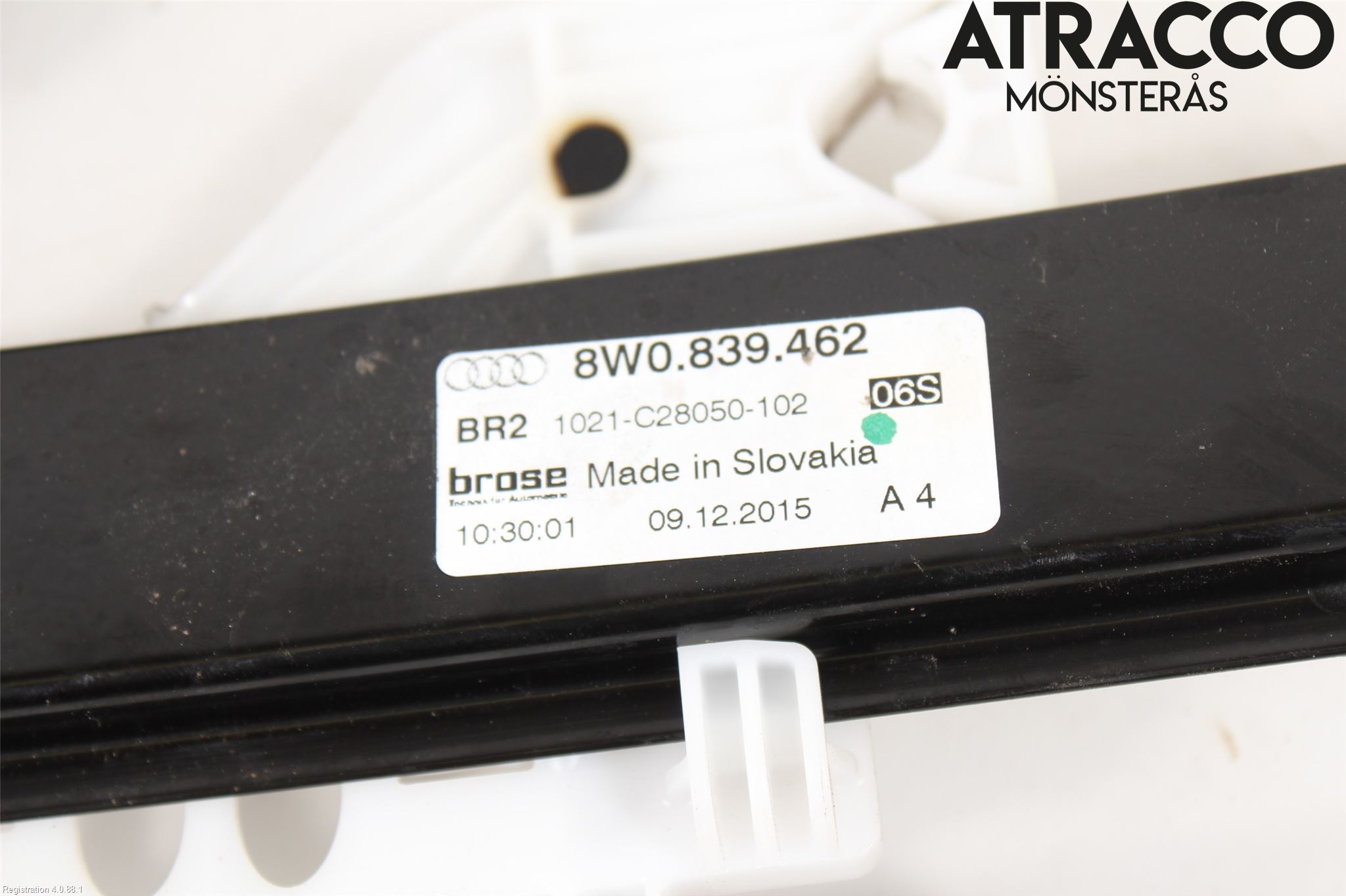 Audi A4/S4 B9 16-19 Fönsterhiss El Kompl