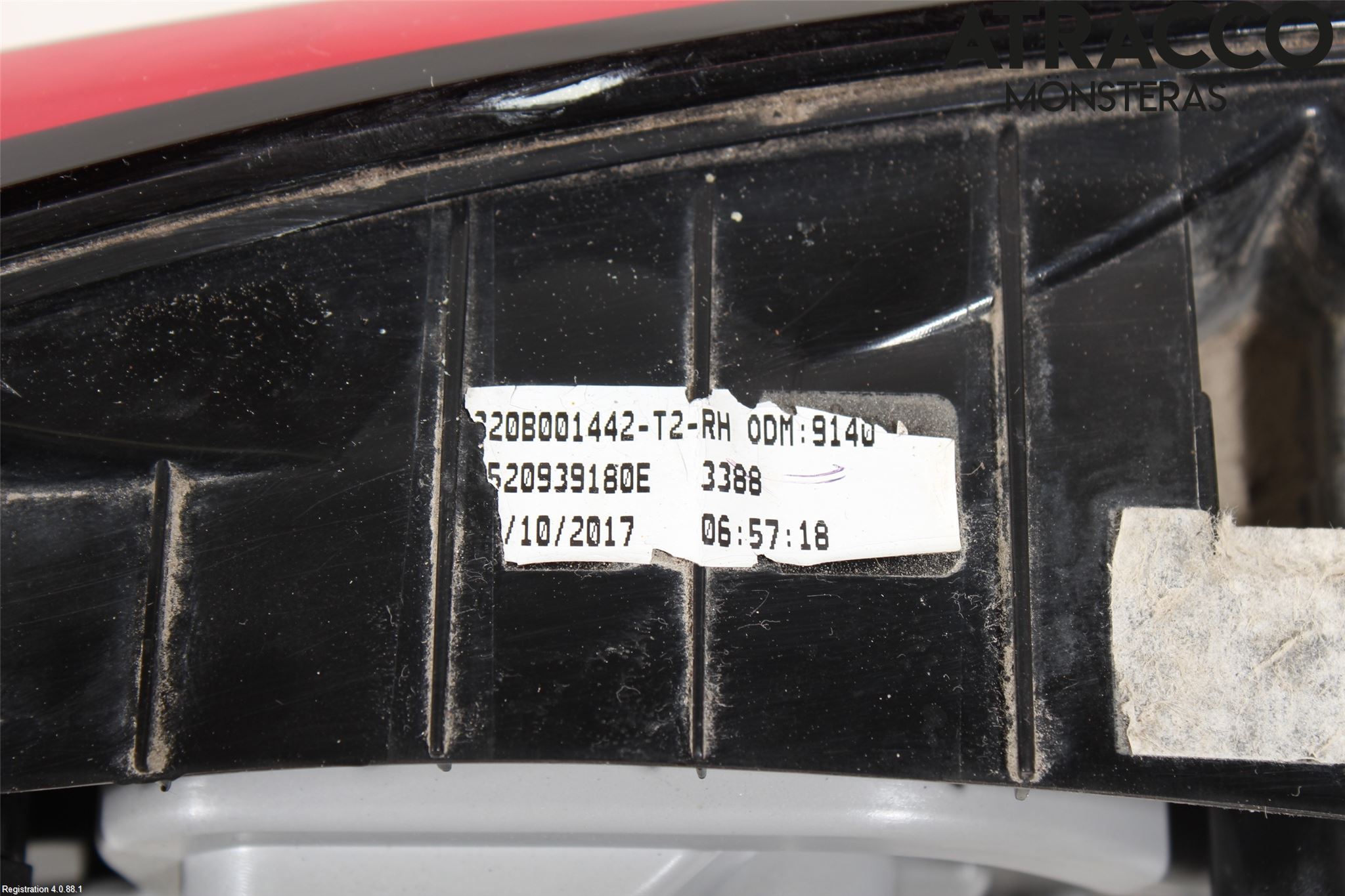 Fiat TIPO/CROSS 16- Bakljus Lucka Hö