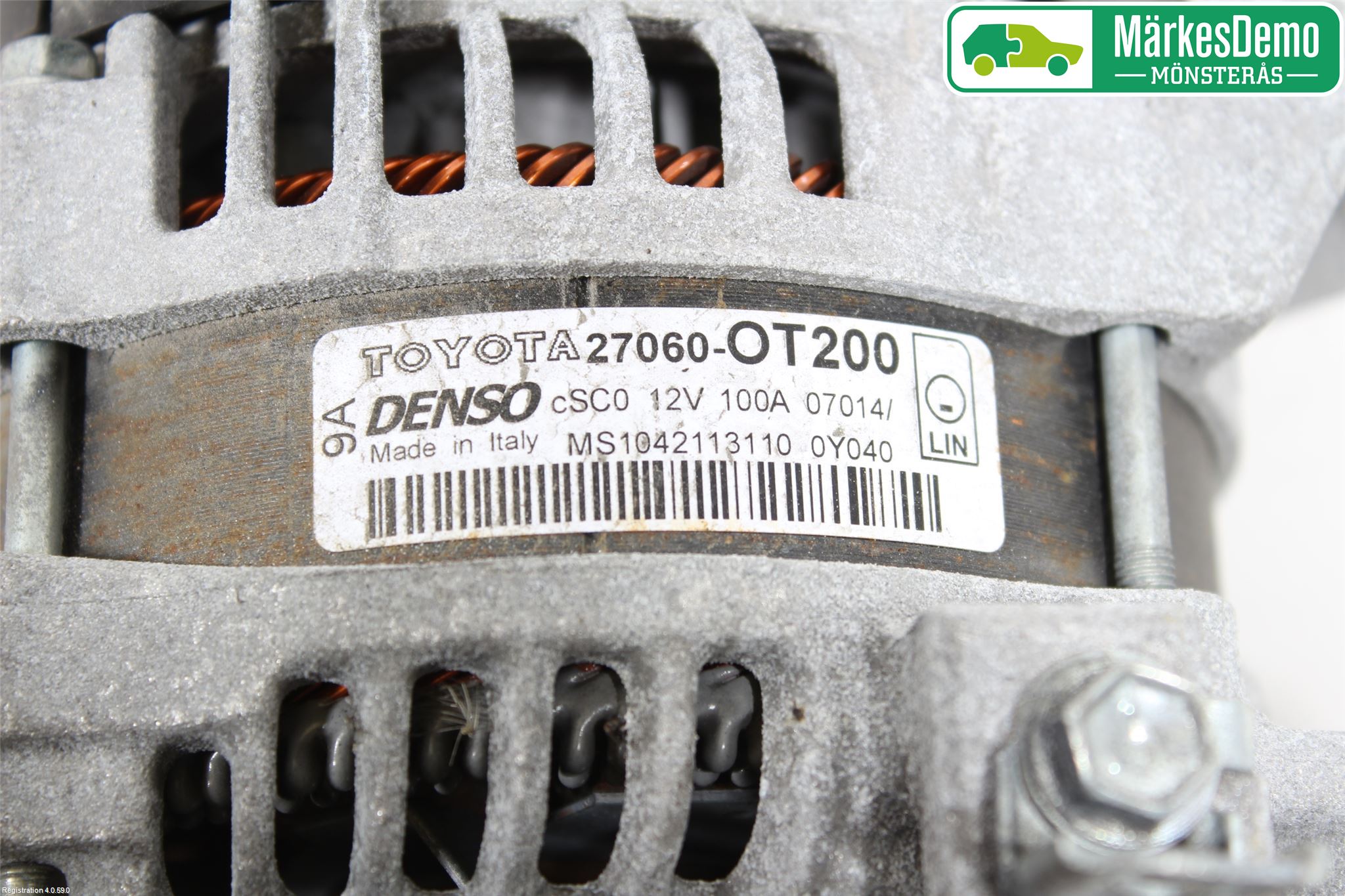 Toyota AURIS 13-19 Generator