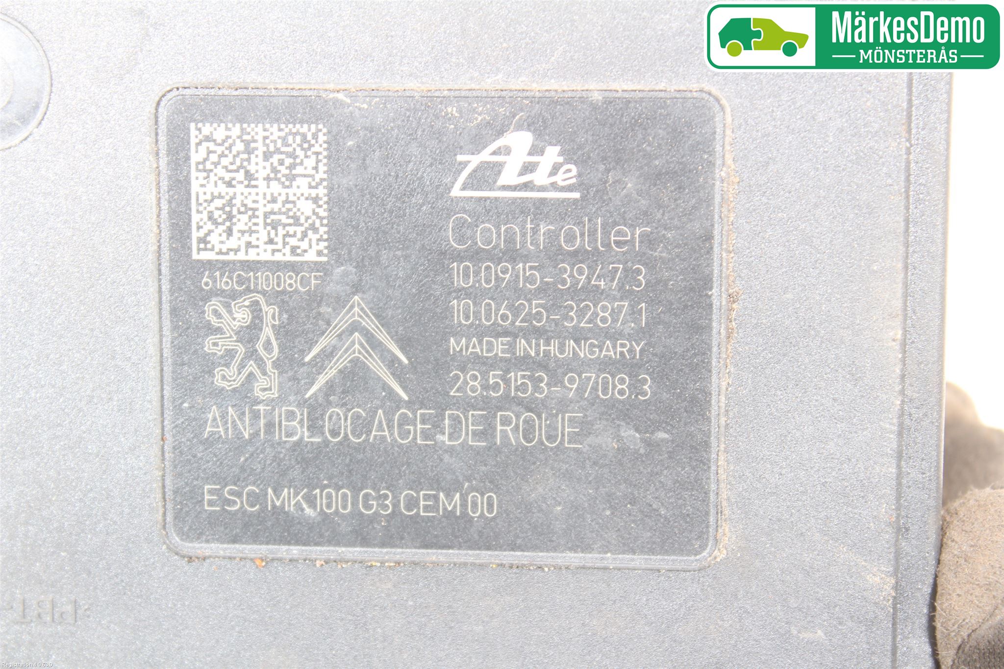 Peugeot PEUGOT 208 16-19 Abs Hydraulaggregat