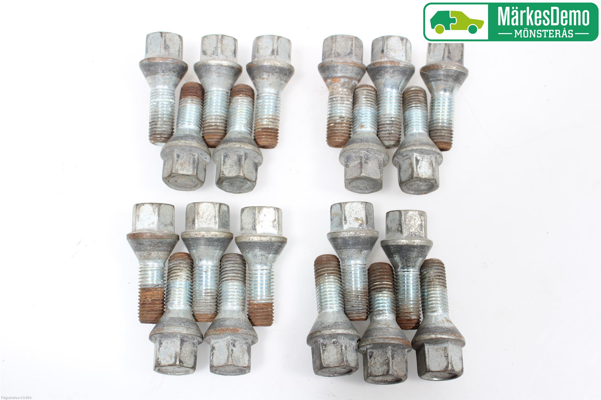 BMW X1 E84 10-15 Hjulmutter-Bult-Sats