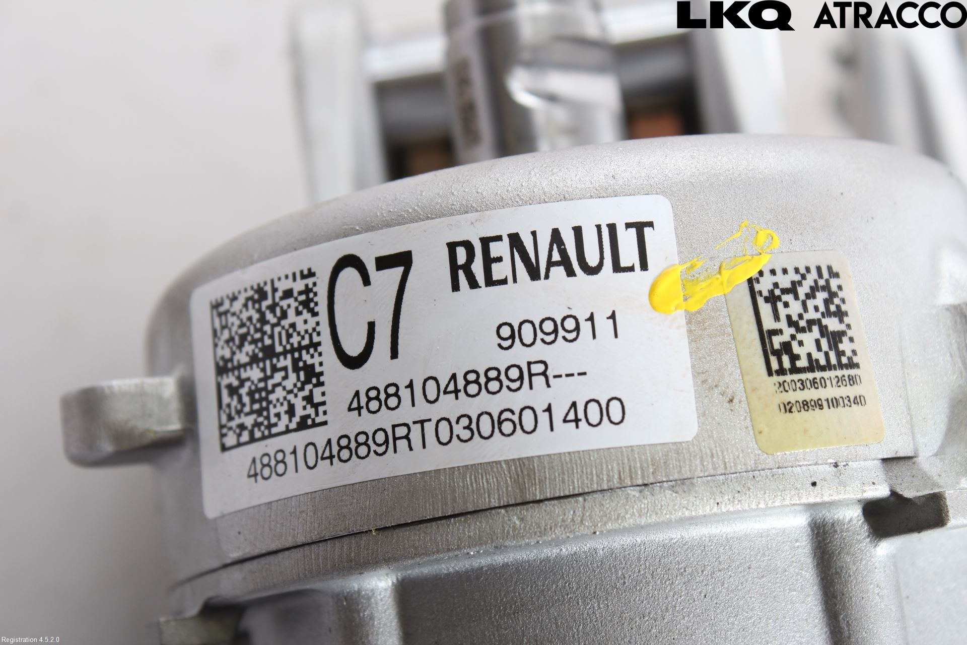 Renault ZOE/E-TECH 13- Rattaxelagg Med Inb Servo