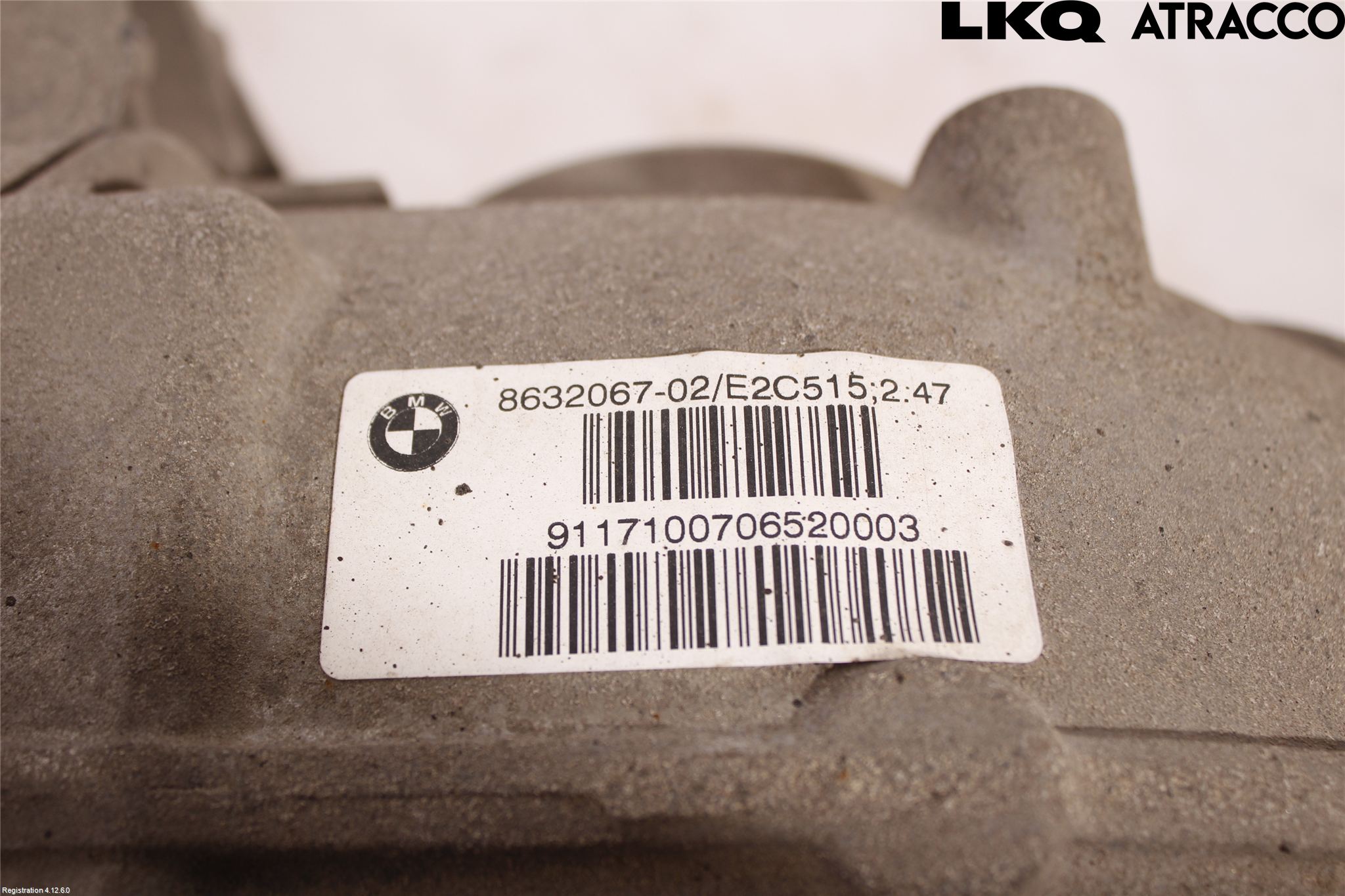 BMW 5 G30/G31/F90 17-23 Bakväxel-Diff