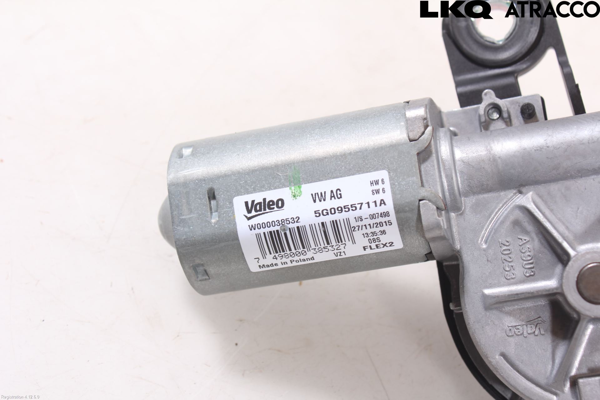 Volkswagen VW TOURAN 16- Torkarmotor Baklucka