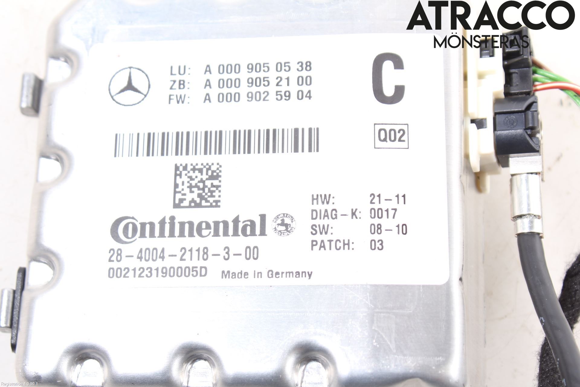 Mercedes-Benz MB S-KLASS (W221) 05-13 Sensor Aktivt Kollisionsskydd