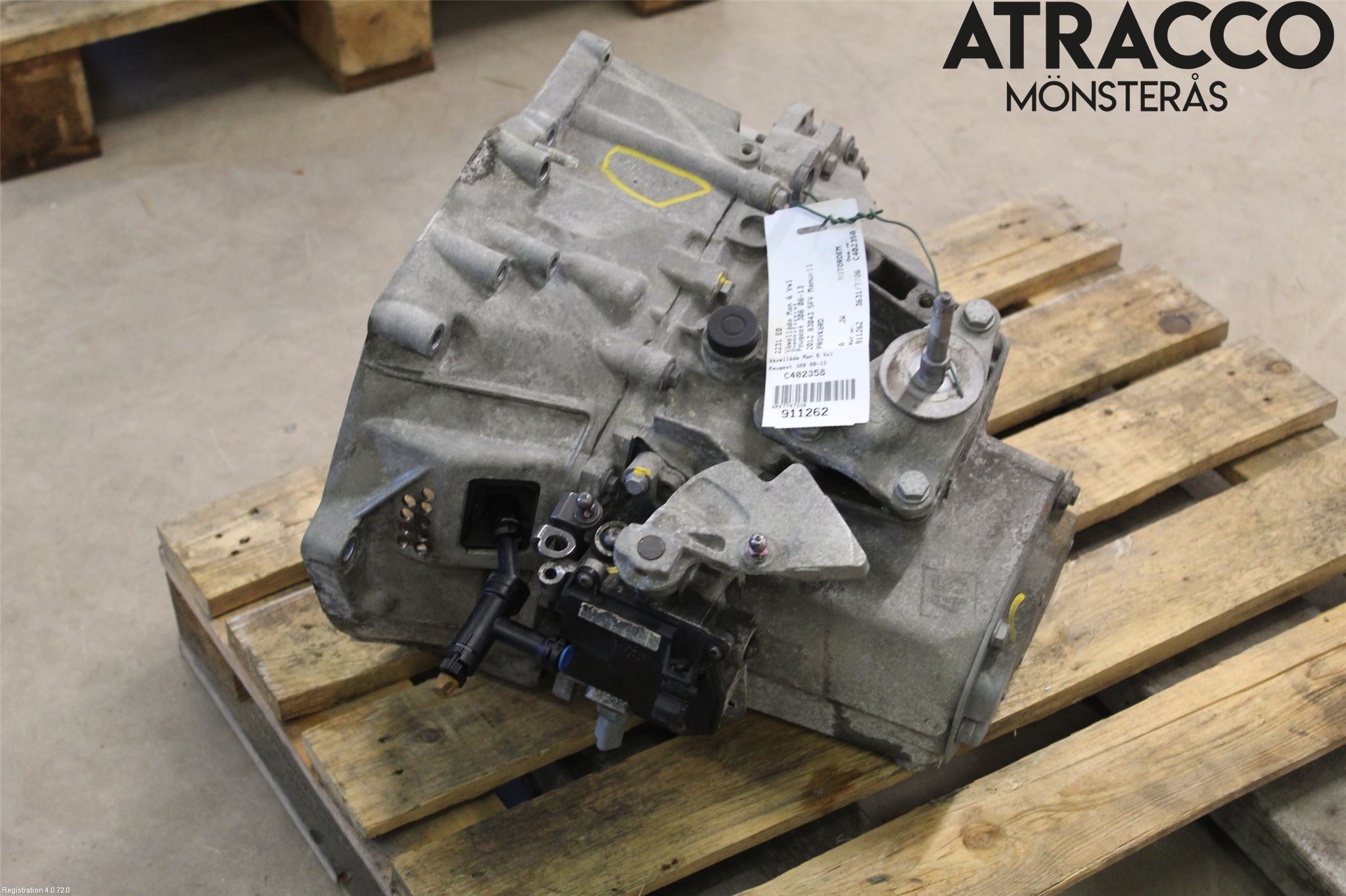 Peugeot 308 08-13 Växellåda Man 6 Vxl