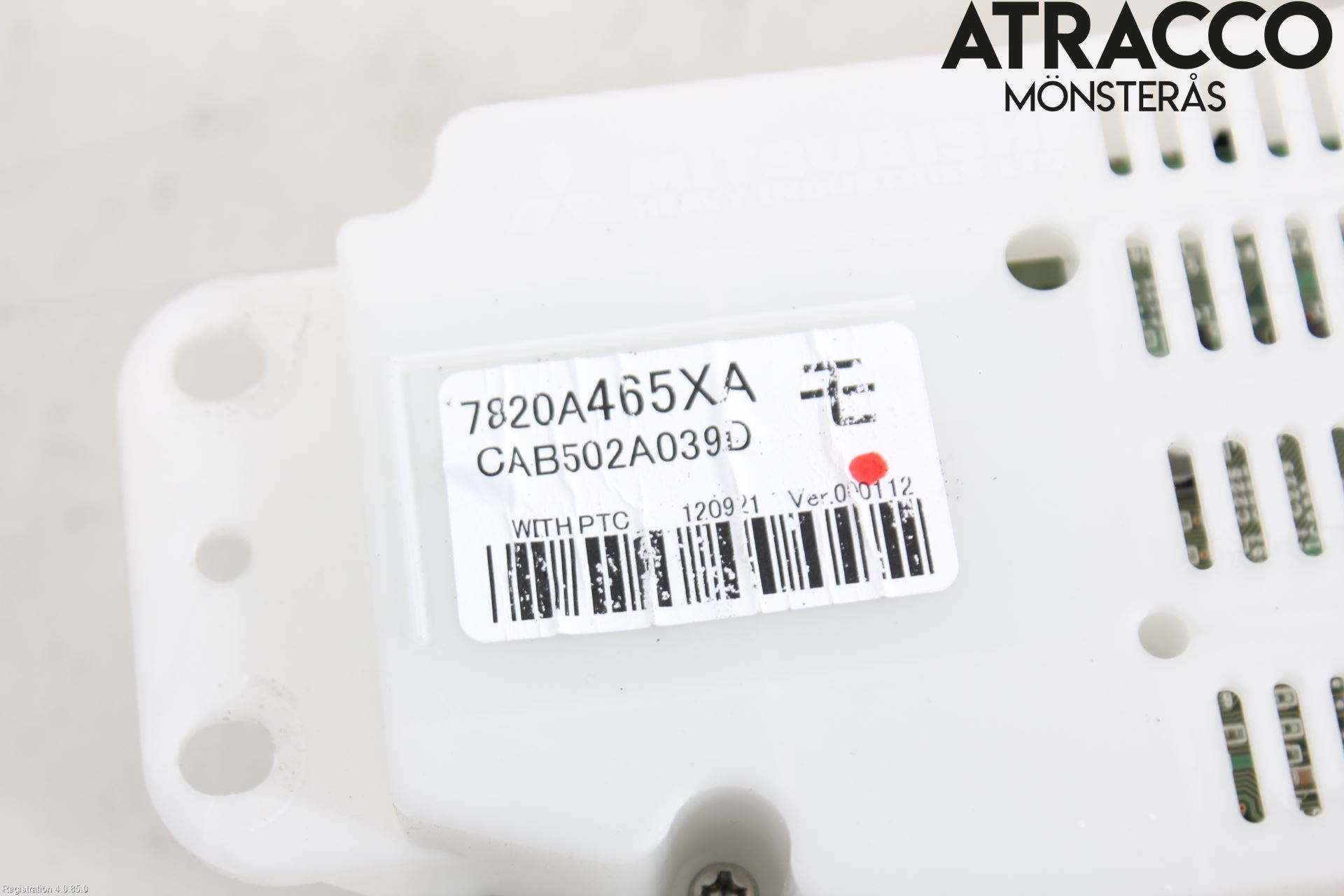 Mitsubishi OUTLANDER 13-21 Ac Styrenhet Ac Manöveren