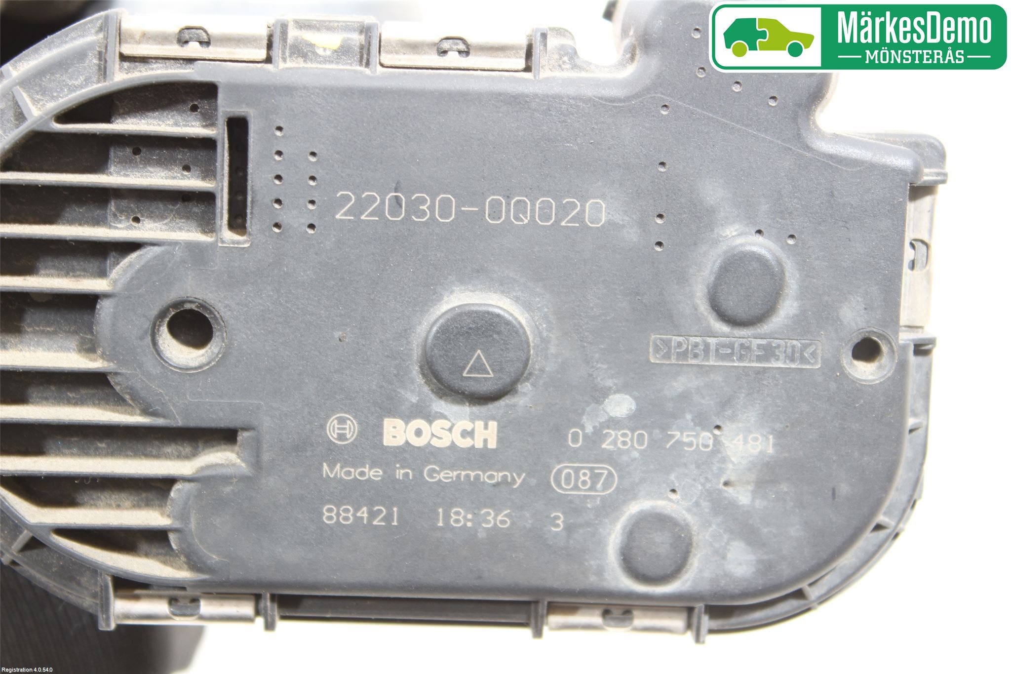 Peugeot 107 Injspjällhus